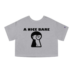 A Nice Bare - Champion Crop Top - Witty Twisters Fashions