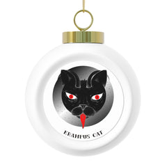 Krampus Cat - Christmas Ball Ornament