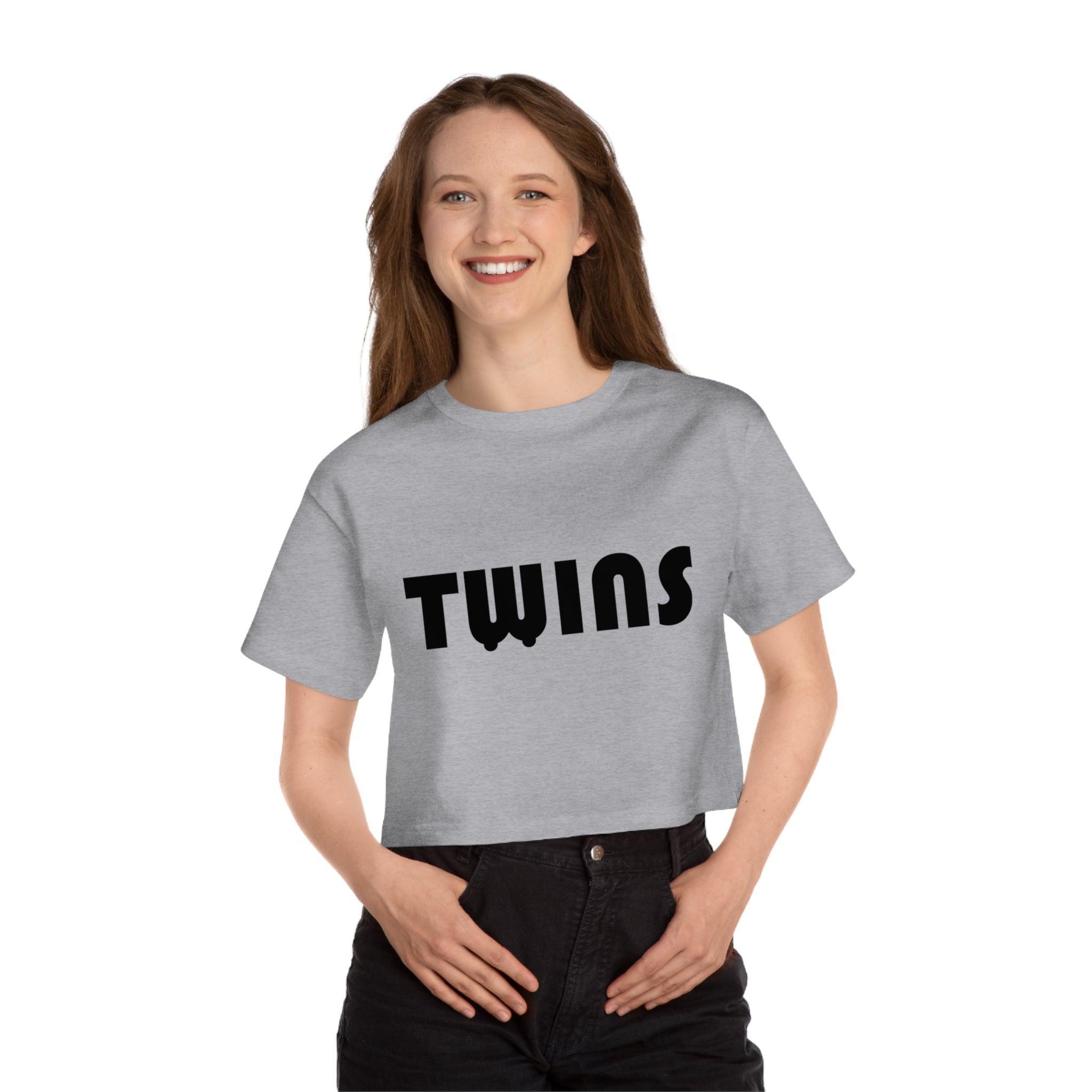 Twins With Nipples - Women's Crop Top - Witty Twisters Fashions