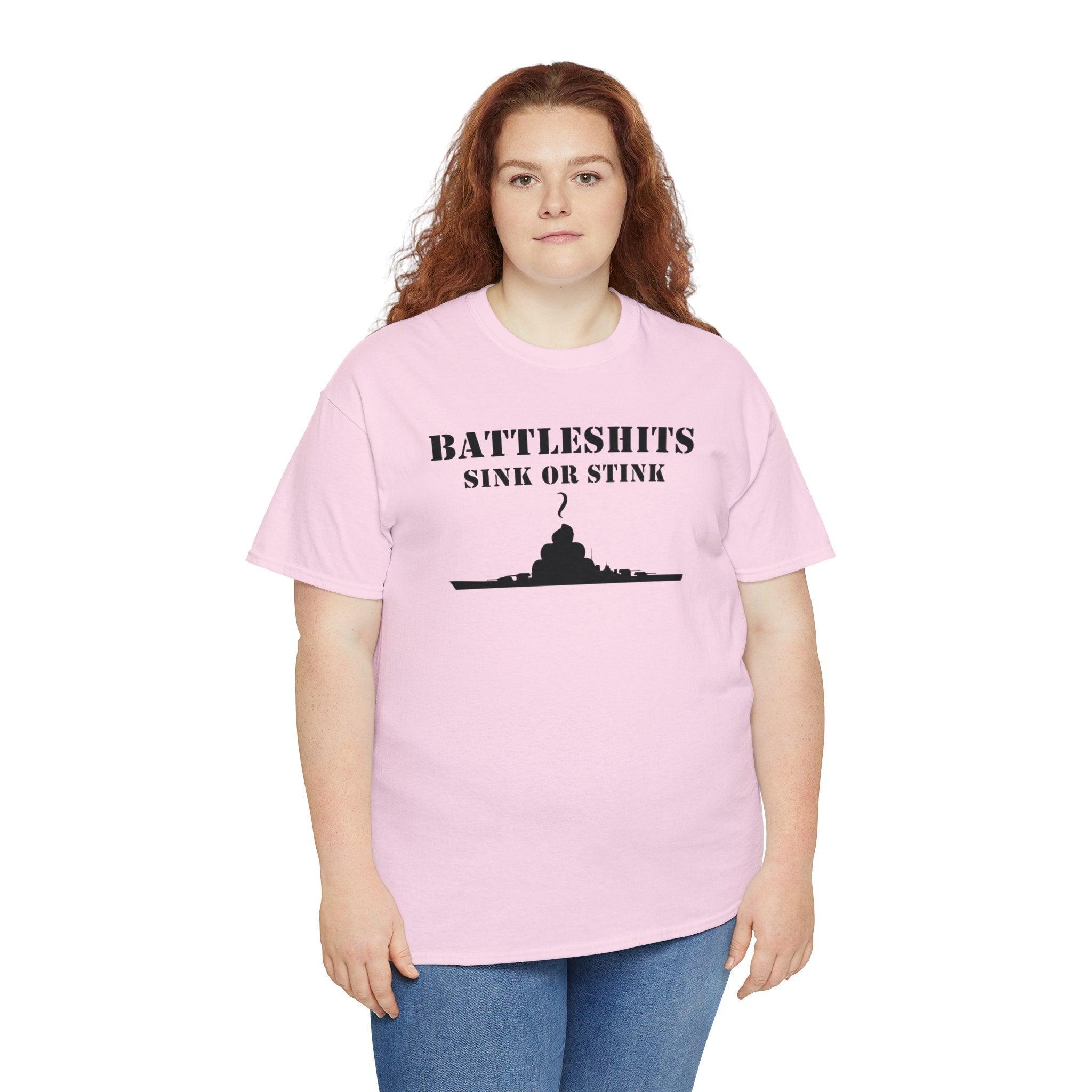 Battleshits Sink Or Stink - T-Shirt - Witty Twisters Fashions