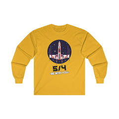 5/4 be with you - Star Wars Day - Long-Sleeve Tee - Witty Twisters T-Shirts