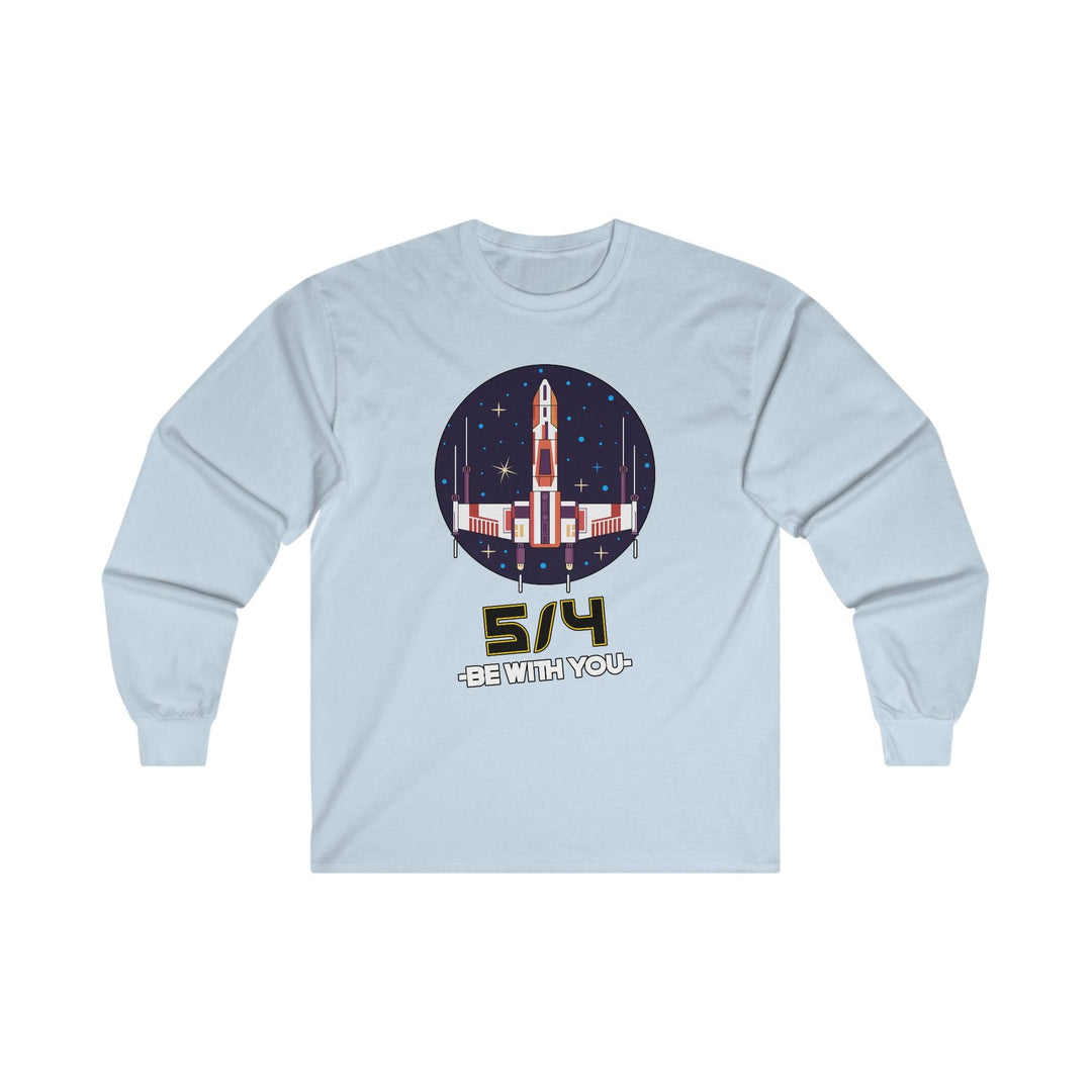 5/4 be with you - Star Wars Day - Long-Sleeve Tee - Witty Twisters T-Shirts