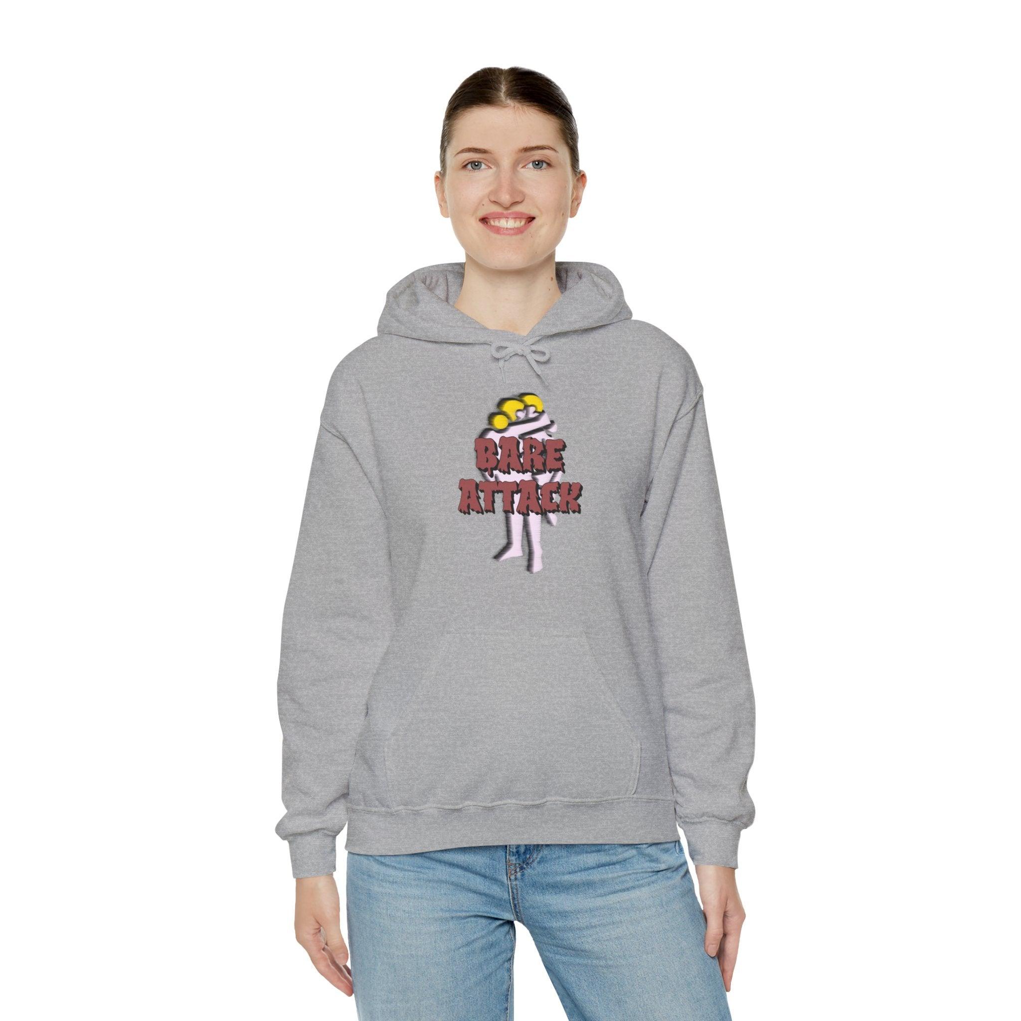 Bare Attack - Hoodie - Witty Twisters Fashions