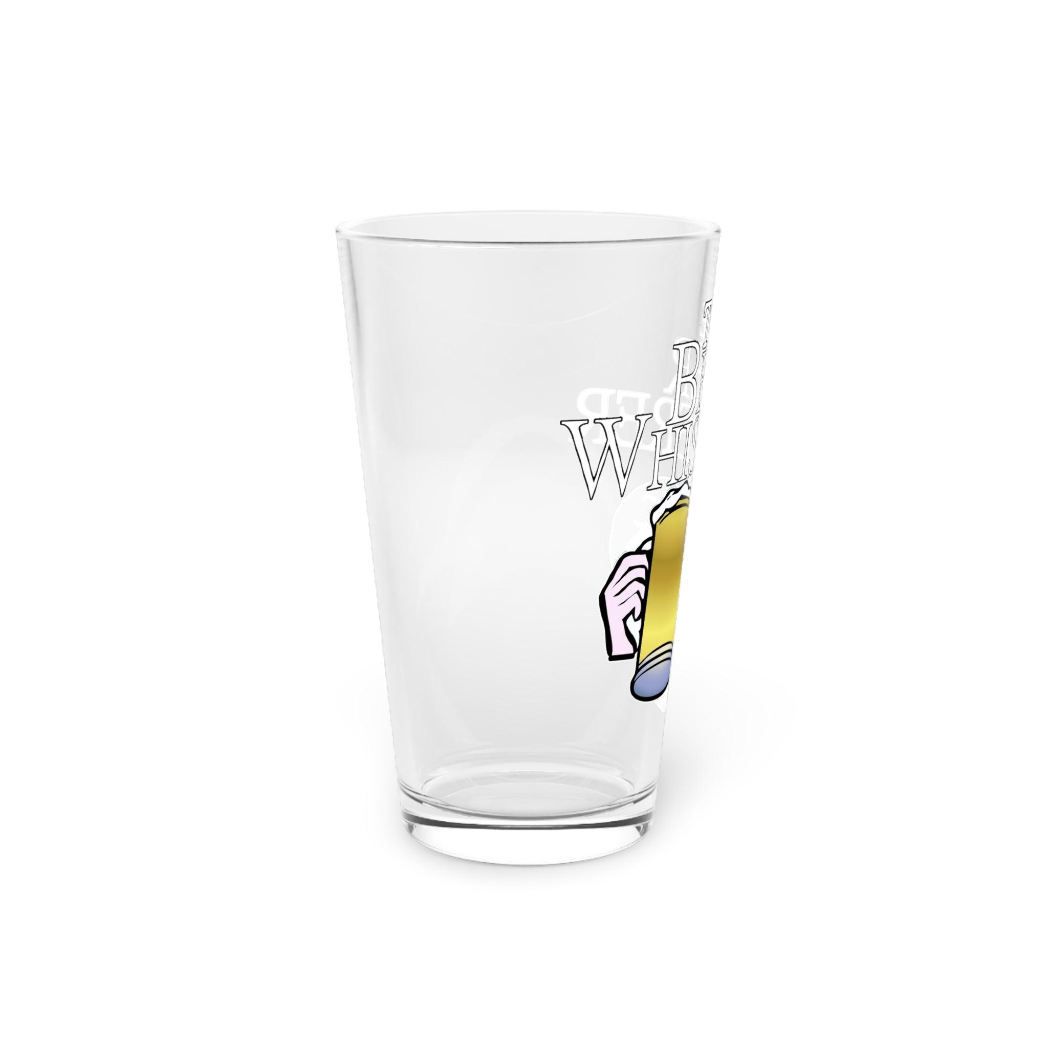 The Beer Whisperer - 16oz Pint Glass - Witty Twisters Fashions