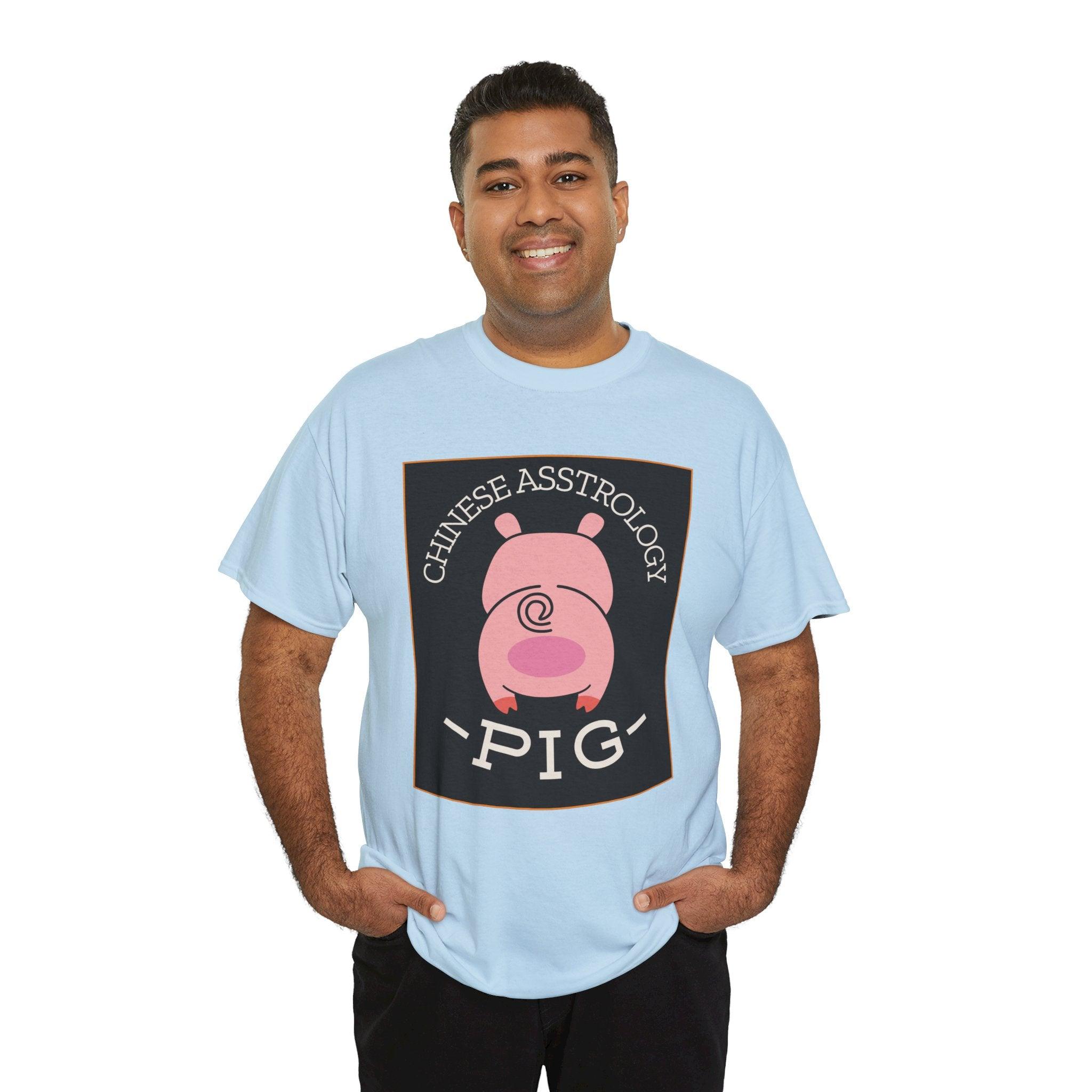 Chinese Asstrology Pig - T-Shirt - Witty Twisters Fashions