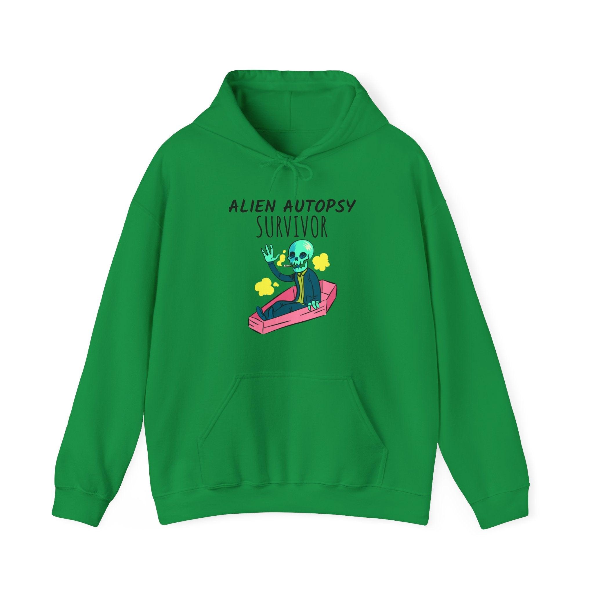 Alien Autopsy Survivor - Hoodie - Witty Twisters Fashions