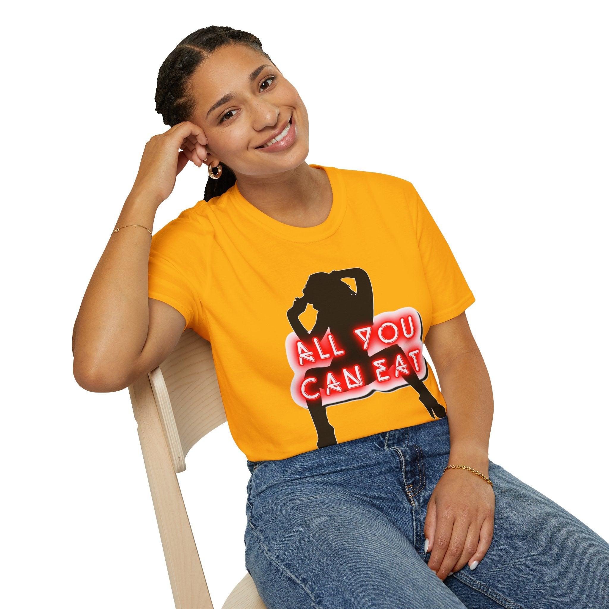 All You Can Eat - Softstyle T-Shirt - Witty Twisters Fashions