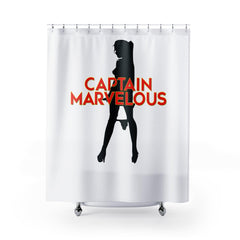 Captain Marvelous - Shower Curtains - Witty Twisters Fashions