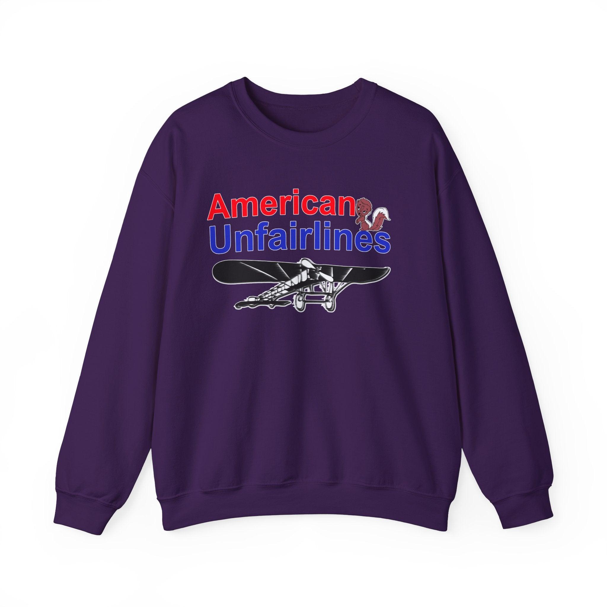 American Unfairlines - Sweatshirt - Witty Twisters Fashions