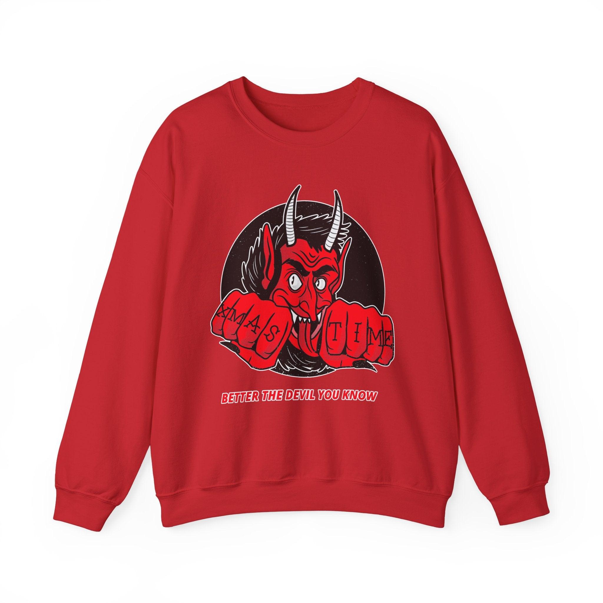 Better the devil you know Xmas time - Sweatshirt