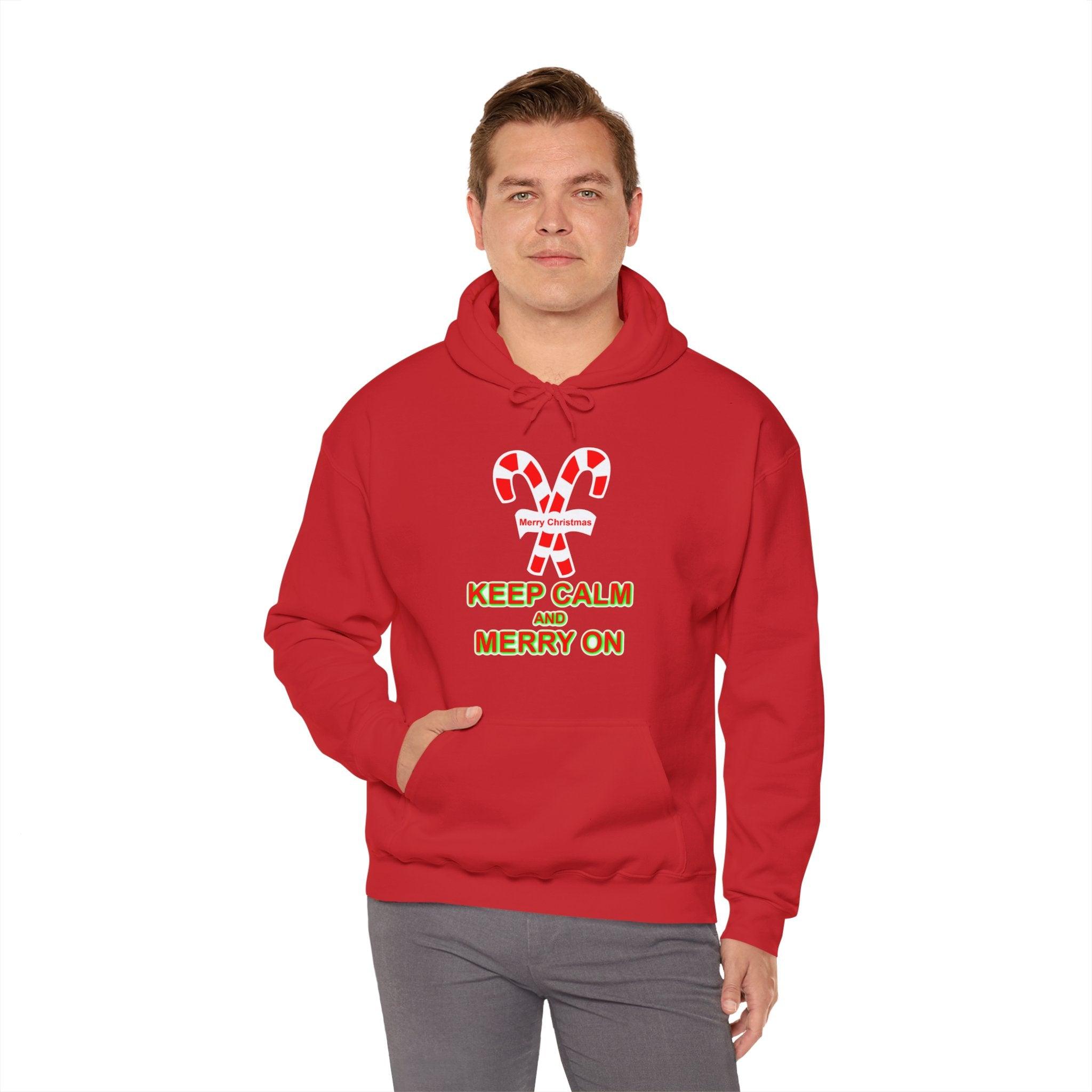 Keep Calm and Merry On - Hoodie