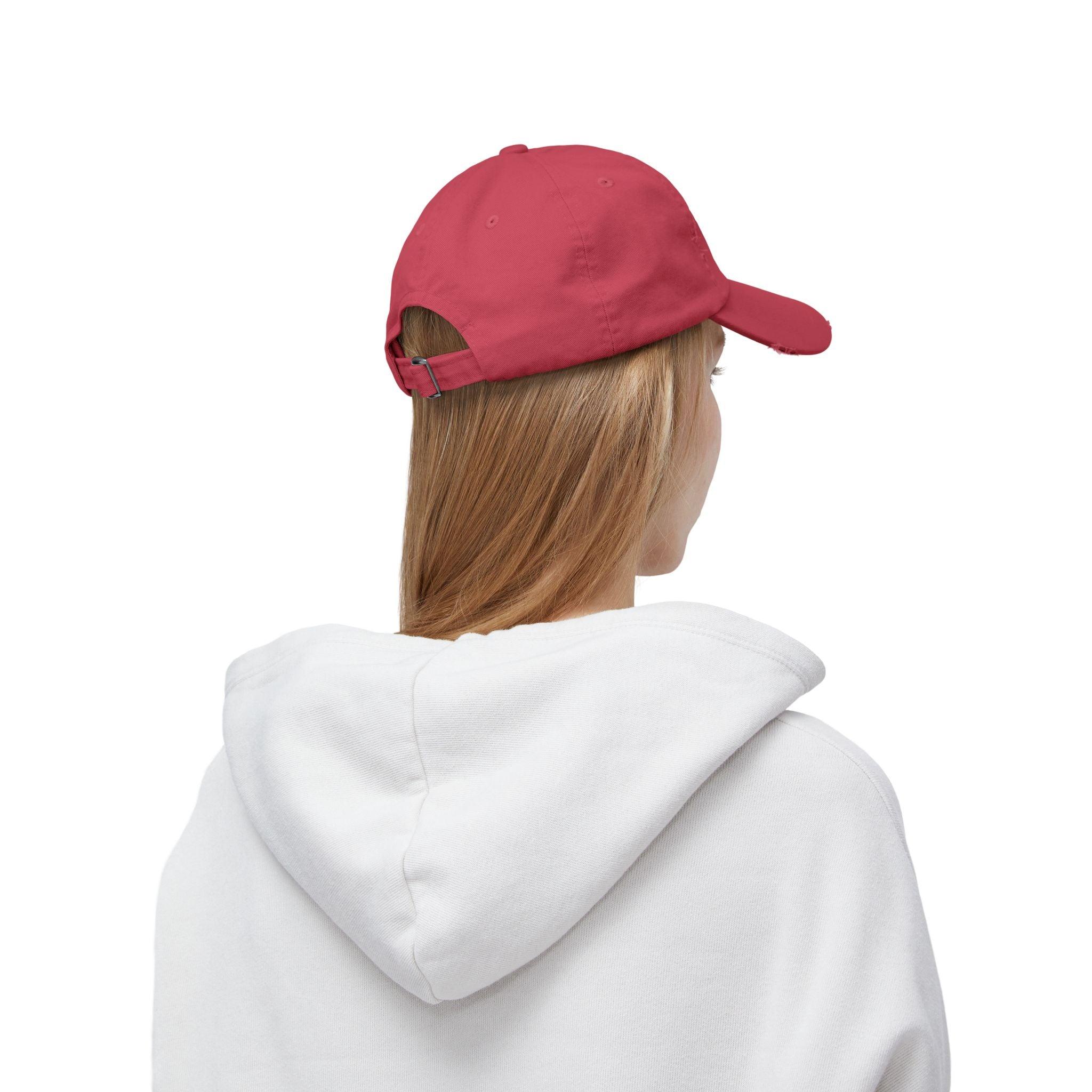 Merry MF Christmas - Cotton Twill Distressed Baseball Cap