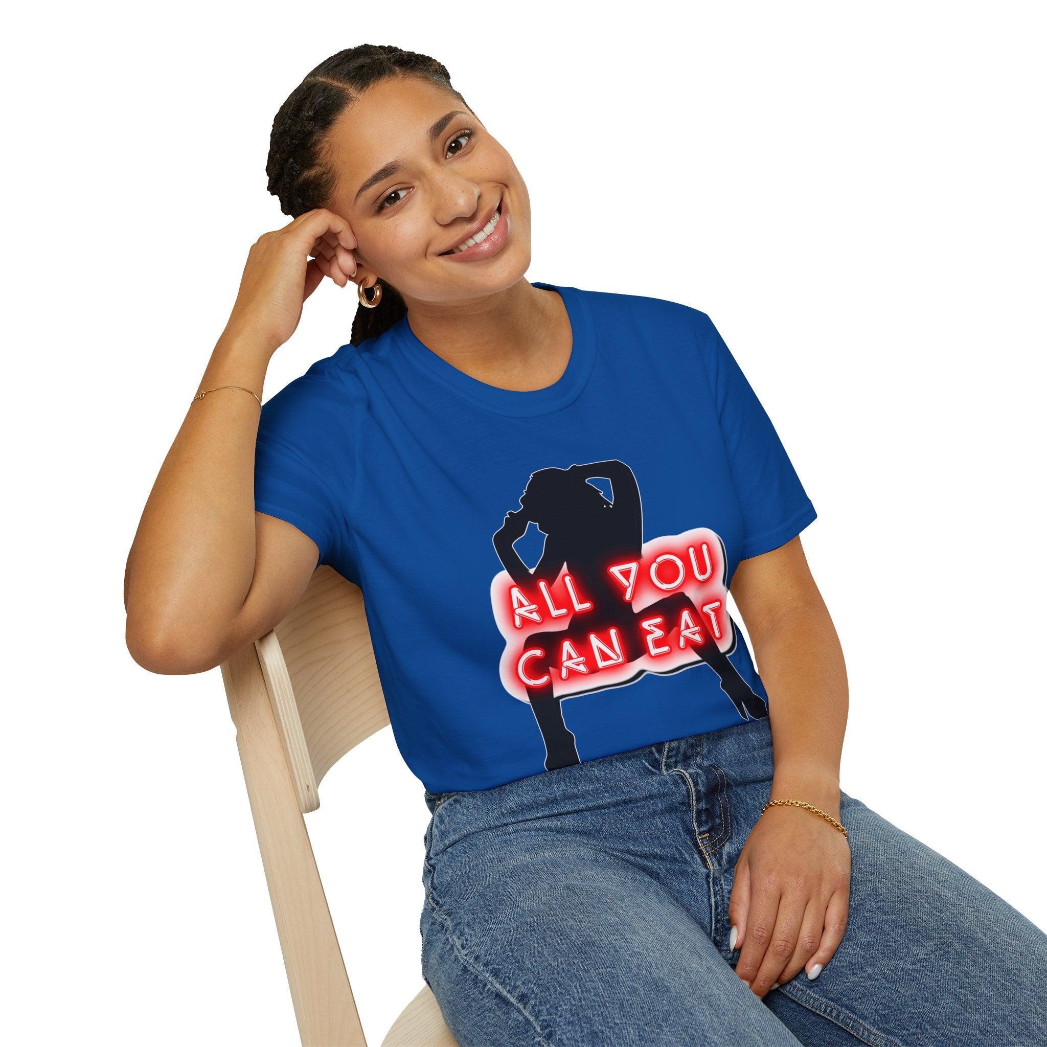 All You Can Eat - Softstyle T-Shirt - Witty Twisters Fashions