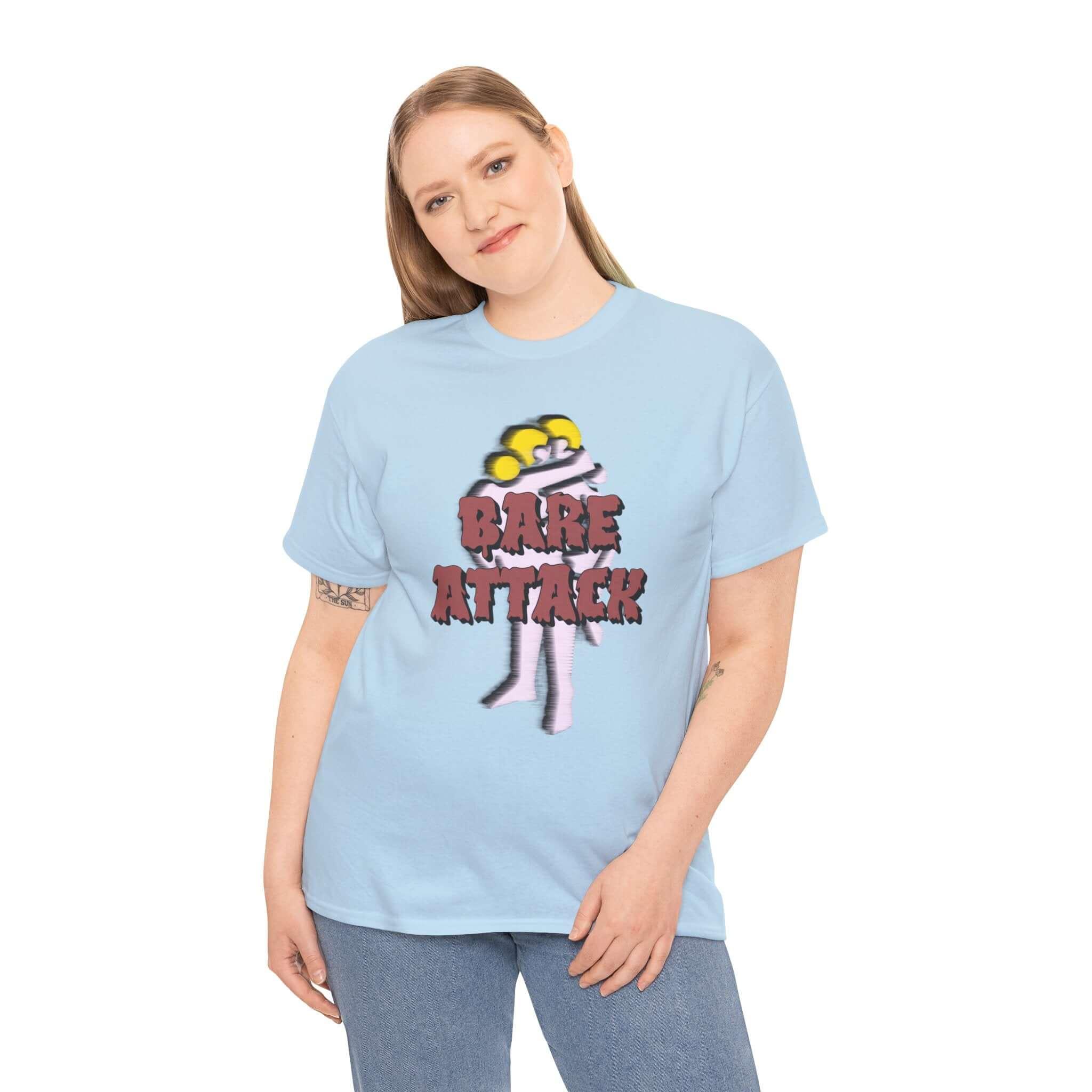 Bare Attack - T-Shirt - Witty Twisters Fashions