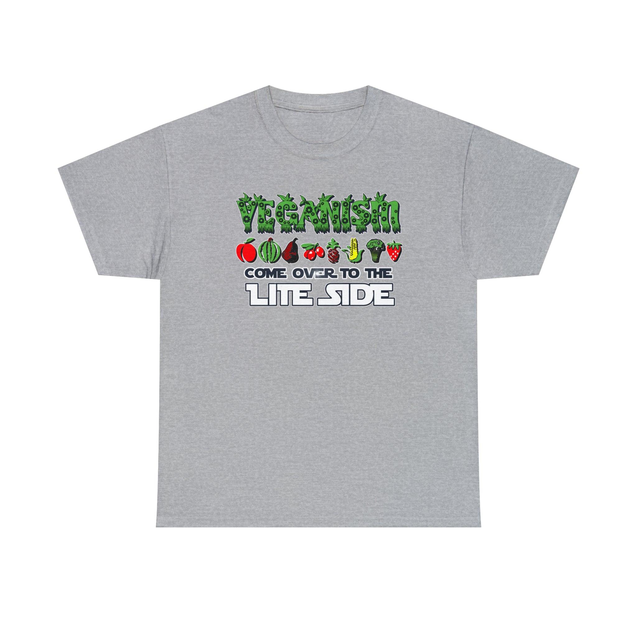 VEGANISM Come Over To The Lite Side - T-Shirt - Witty Twisters Fashions