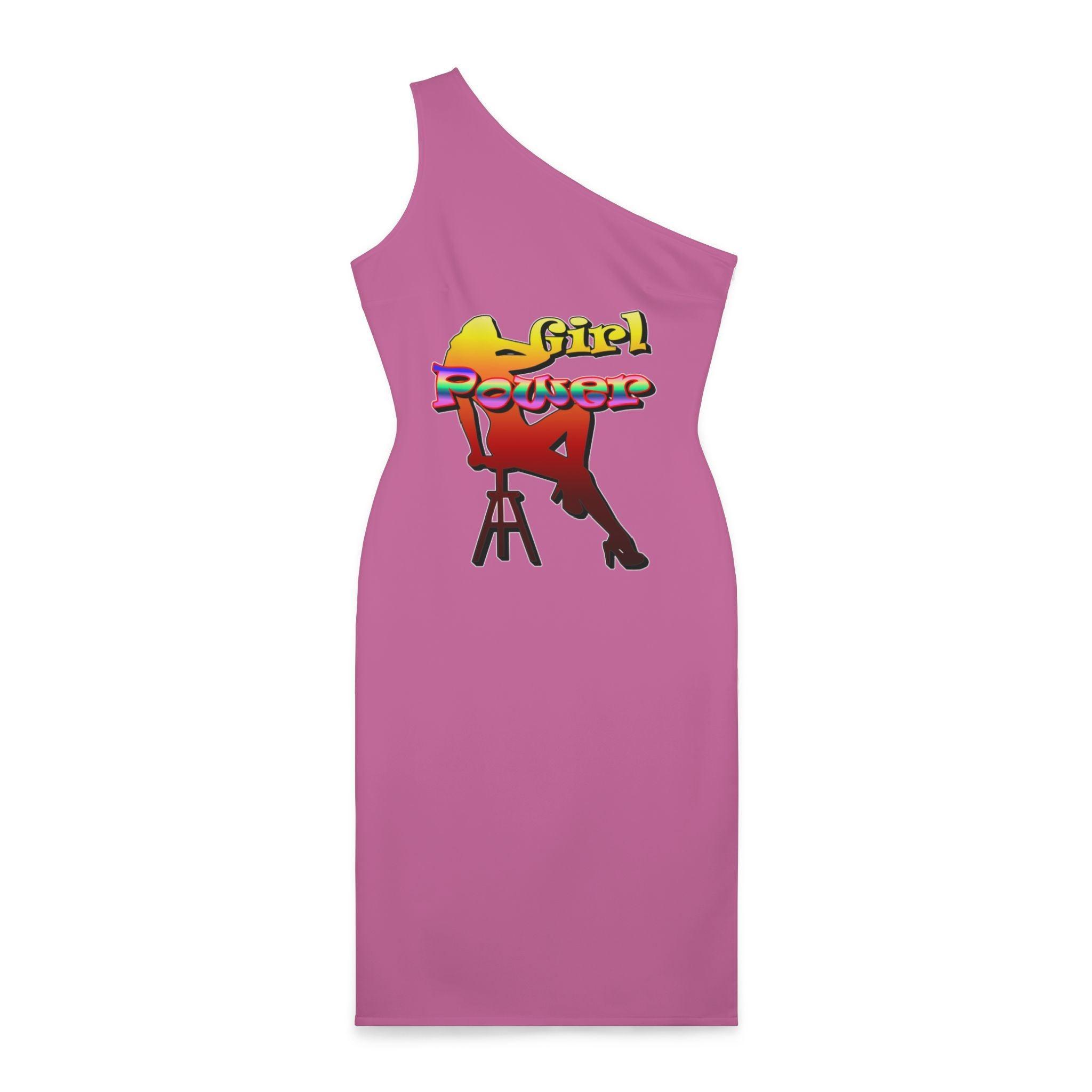 Girl Power - Shoulder Dress - Witty Twisters Fashions