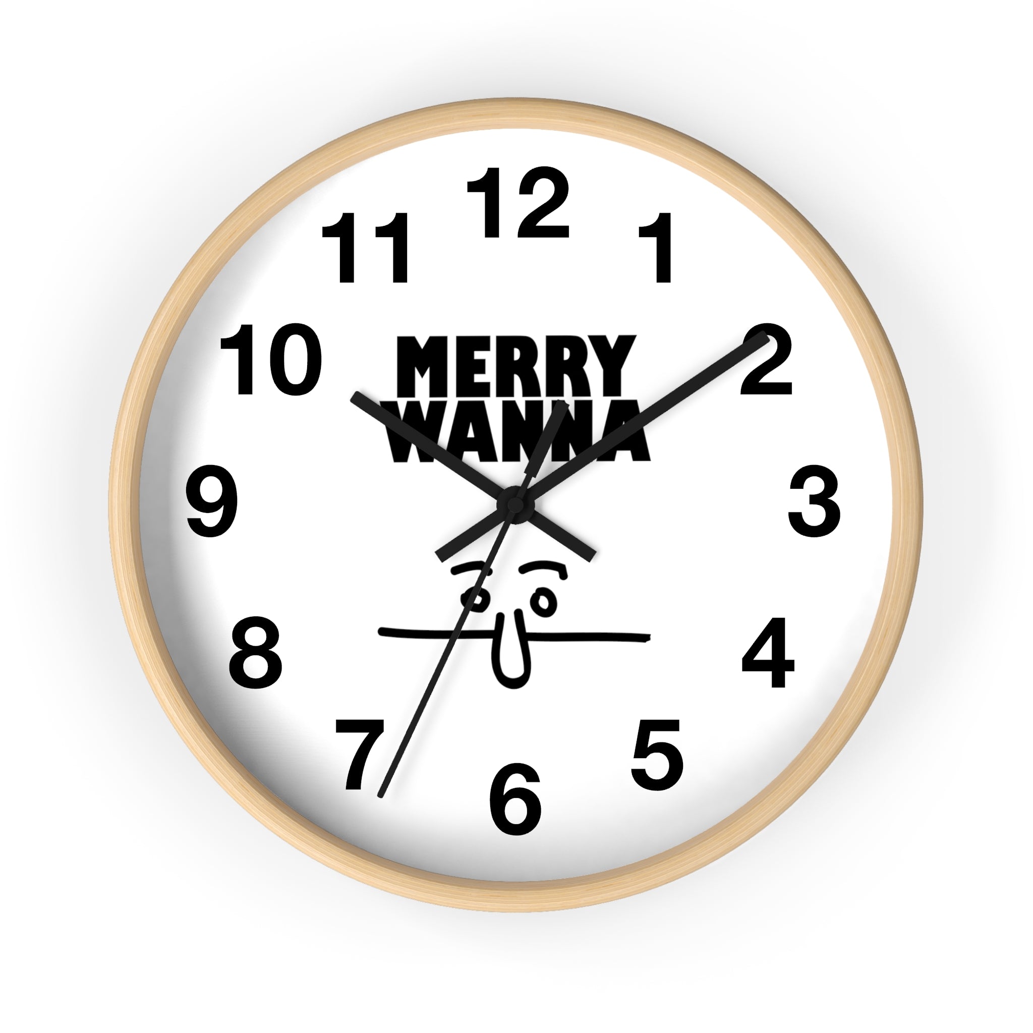 Merry Wanna - Wall Clock