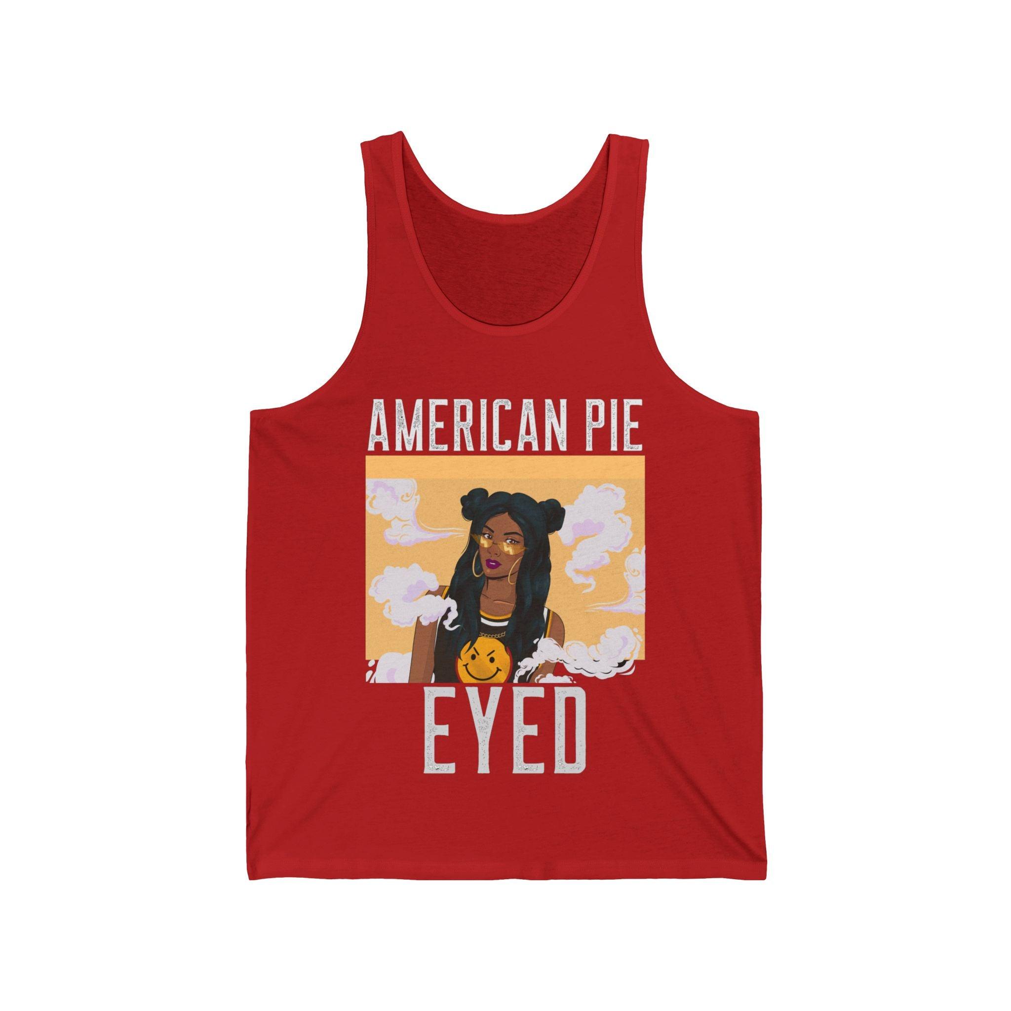 American Pie Eyed - Tank Top - Witty Twisters Fashions