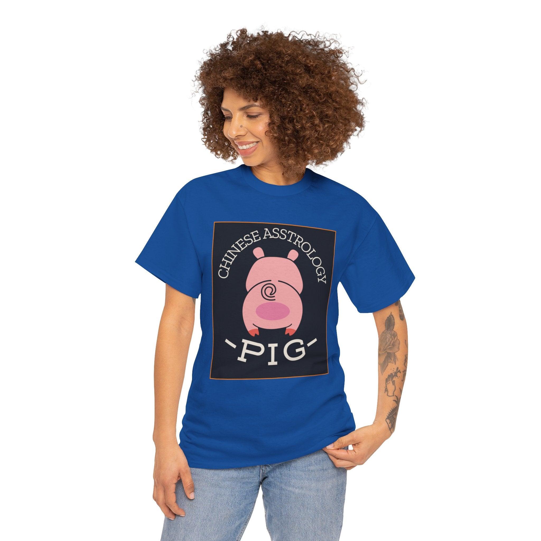 Chinese Asstrology Pig - T-Shirt - Witty Twisters Fashions