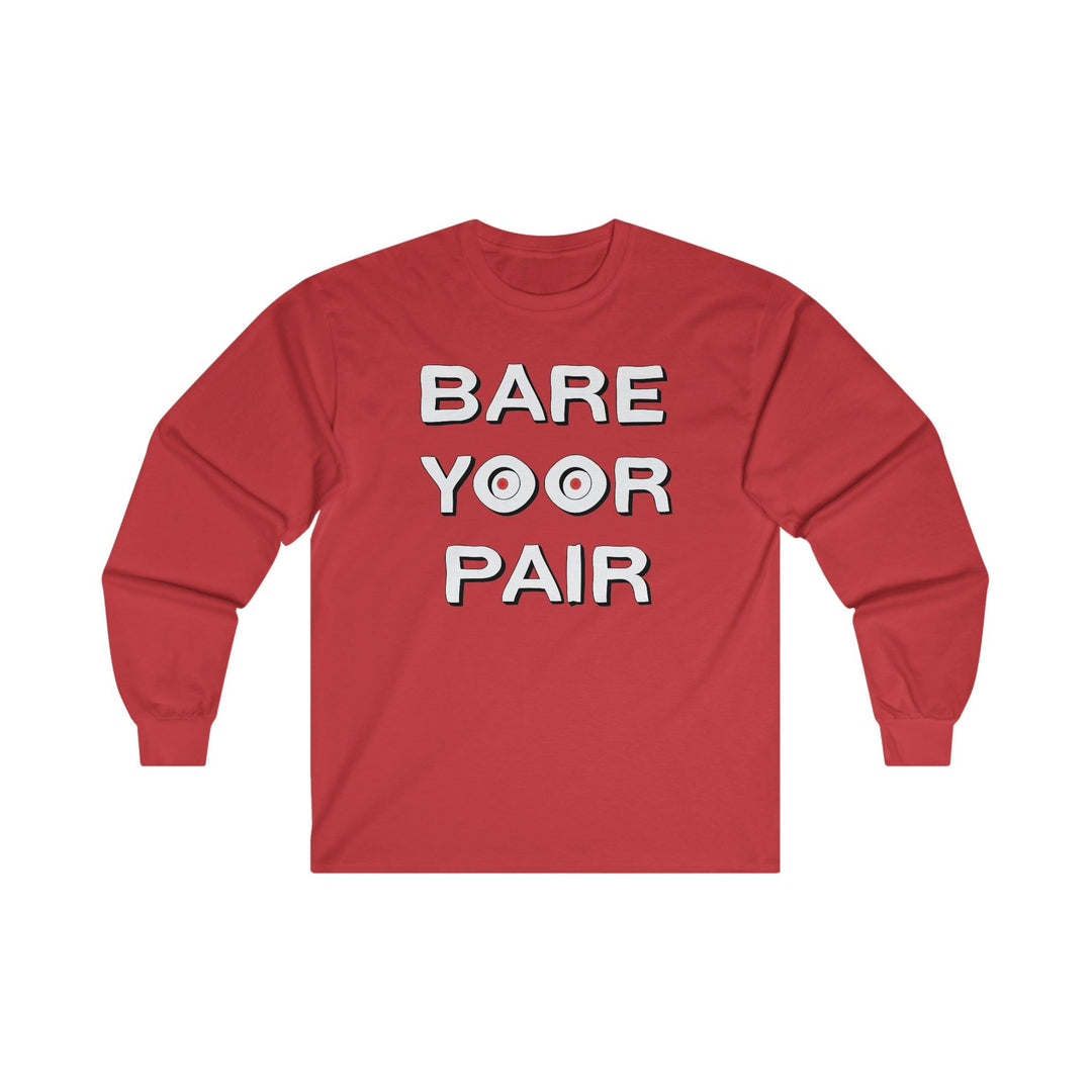Bare Yoor Pair - Long-Sleeve Tee - Witty Twisters T-Shirts