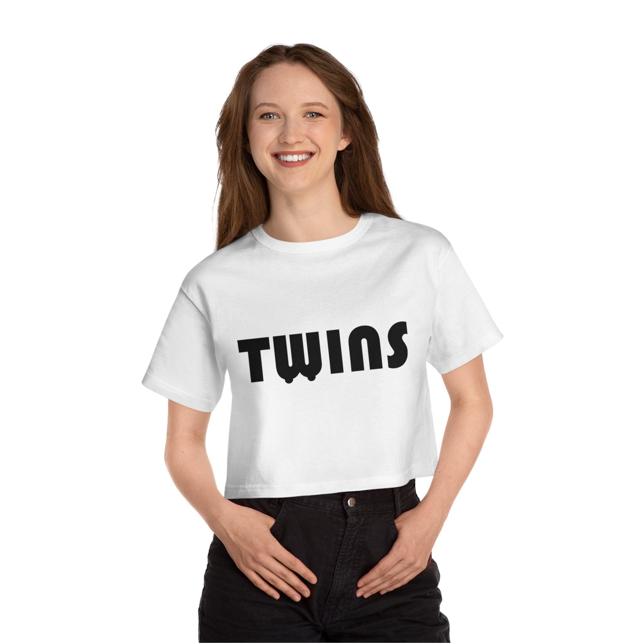 Twins With Nipples - Women's Crop Top - Witty Twisters Fashions