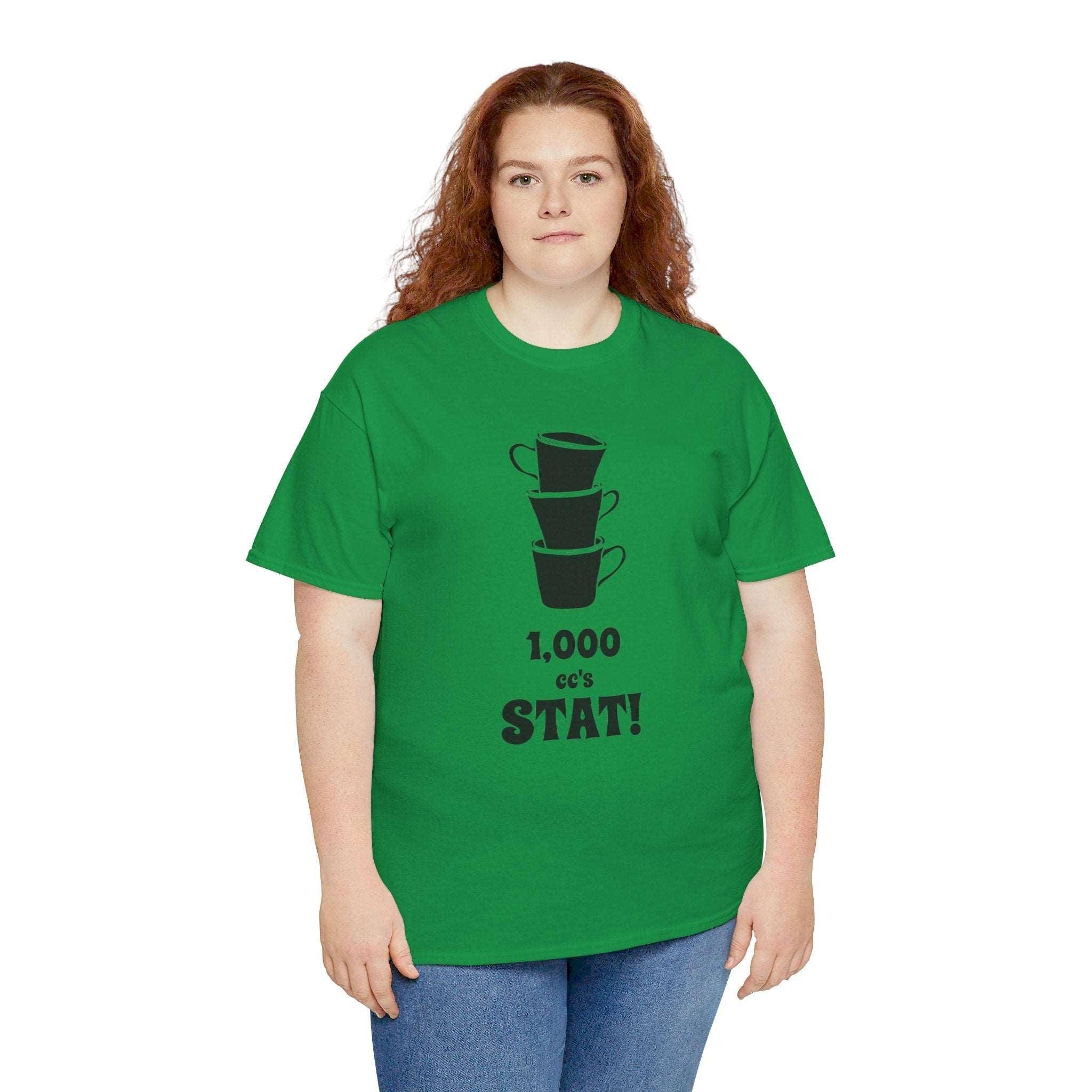 1,000 cc's Stat! - T-Shirt - Witty Twisters Fashions