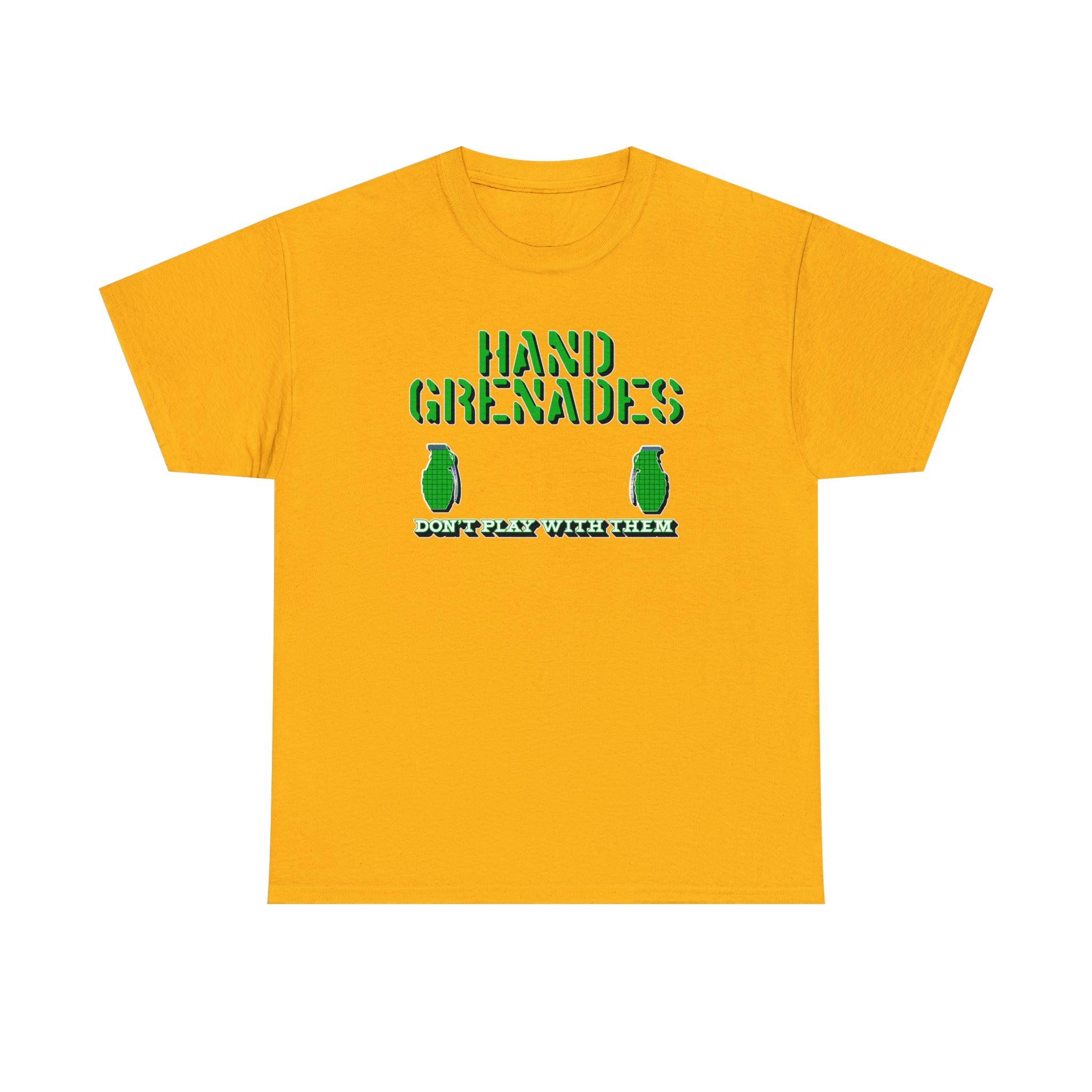 Hand Grenades Don't Play With Them - T-Shirt - Witty Twisters Fashions