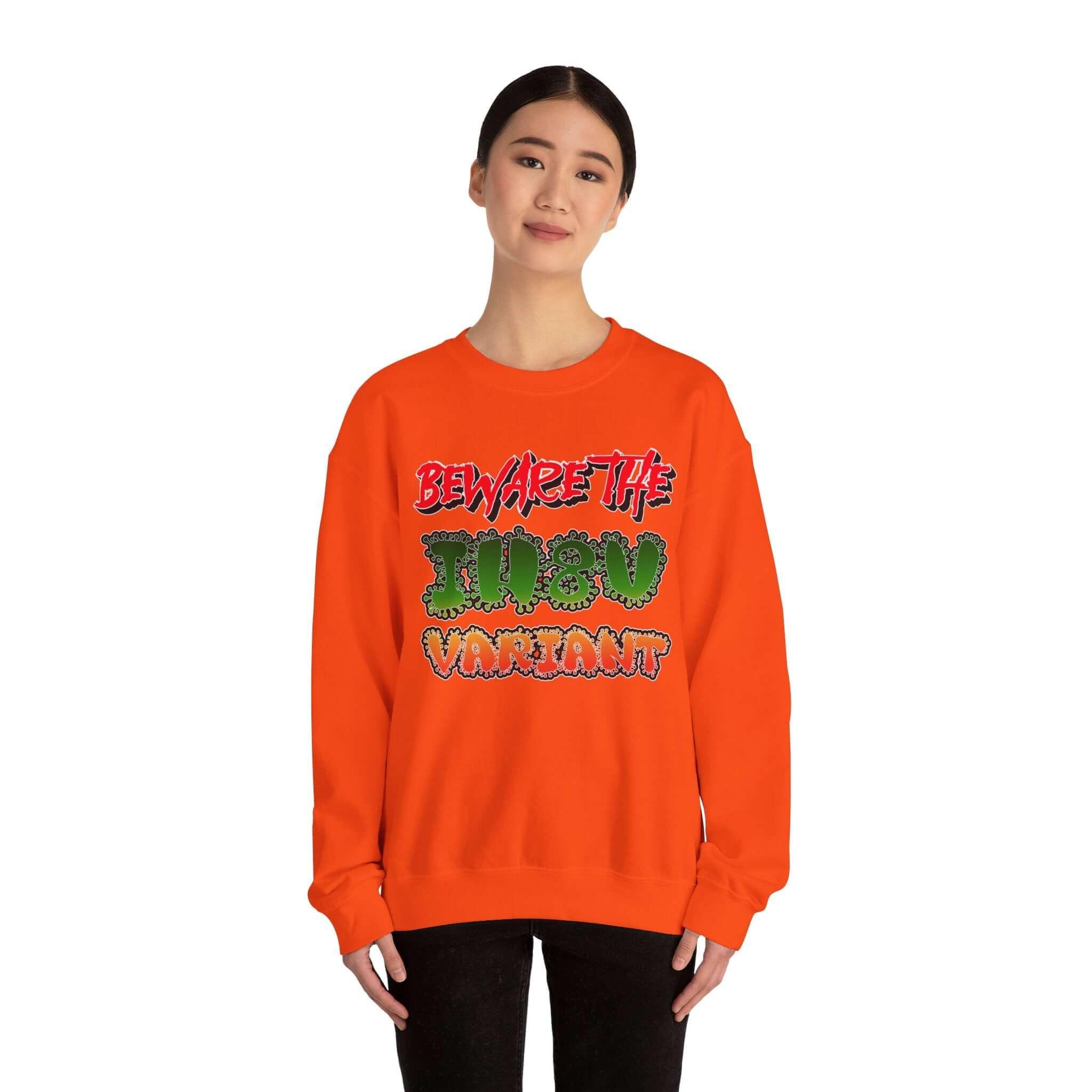 Beware The IH8U Variant - Sweatshirt - Witty Twisters Fashions