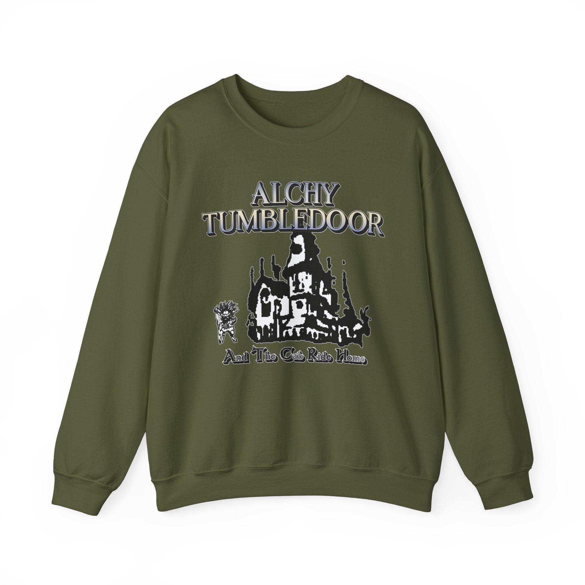 Alchy Tumbledoor And The Cab Ride Home - Sweatshirt - Witty Twisters T-Shirts