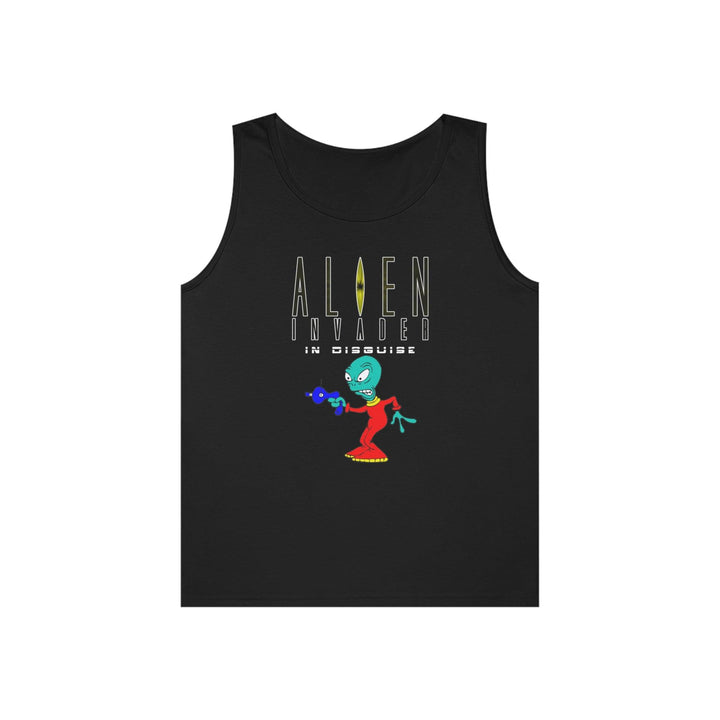 Alien Invader In Disguise - Tank Top - Witty Twisters T-Shirts