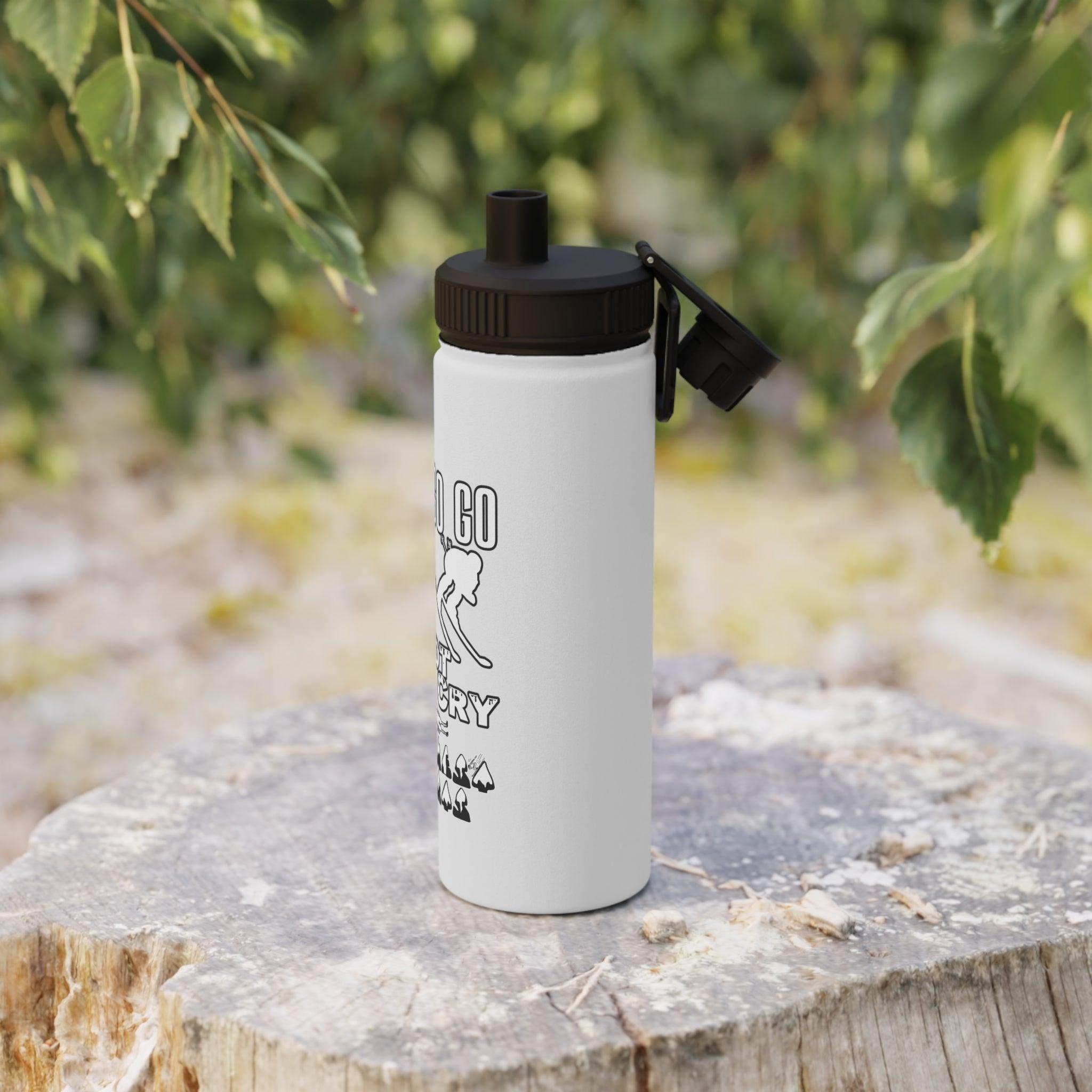 It's Go Go Not Cry Cry Extremest Sports - Stainless Steel Water Bottle With Sports Lid