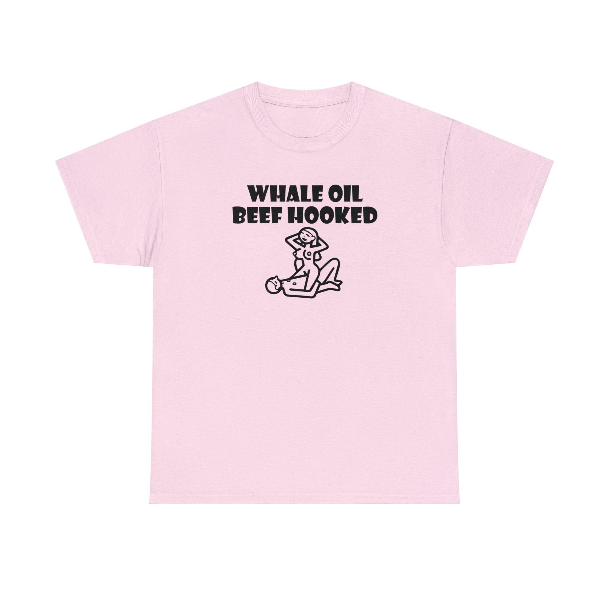 Whale Oil Beef Hooked - T-Shirt - Witty Twisters Fashions