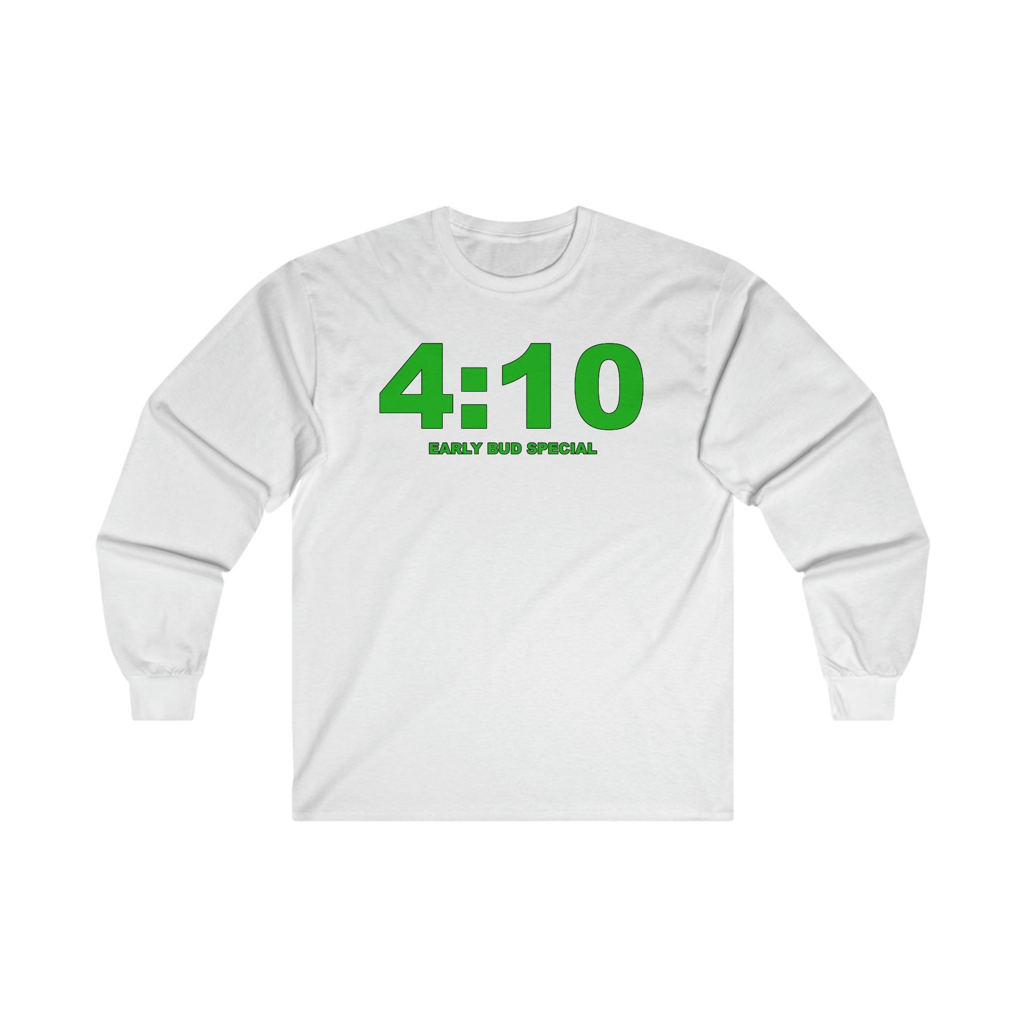 4:10 Early Bud Special - Long-Sleeve Tee - Witty Twisters Fashions