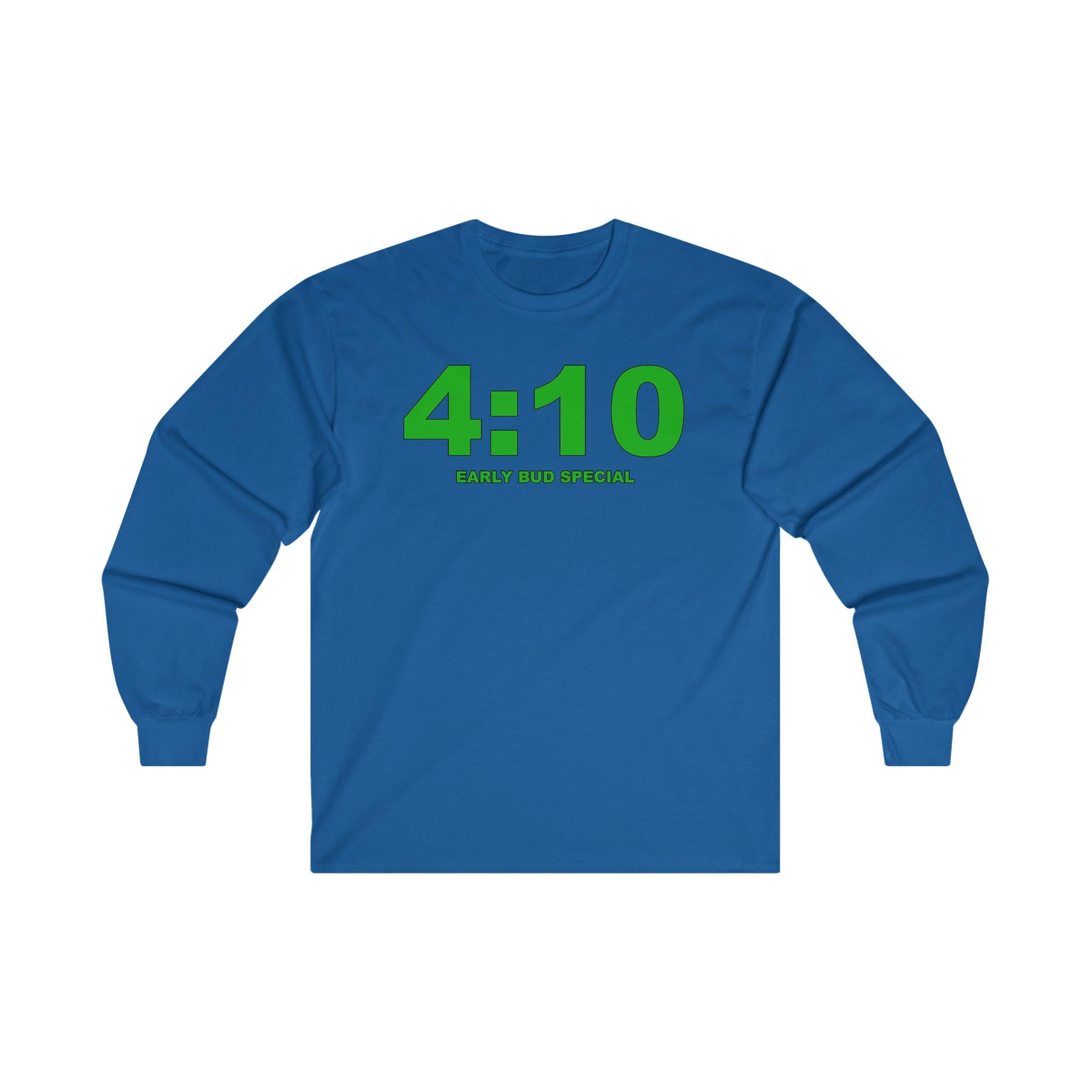 4:10 Early Bud Special - Long-Sleeve Tee - Witty Twisters Fashions