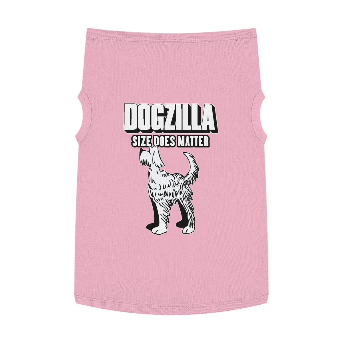 Dogzilla Size Does Matter - Pet Tank Top - Witty Twisters Fashions