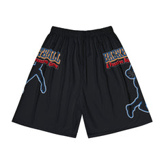 Basketball A Passive Aggressive Game - Men’s Sports Shorts - Witty Twisters Fashions