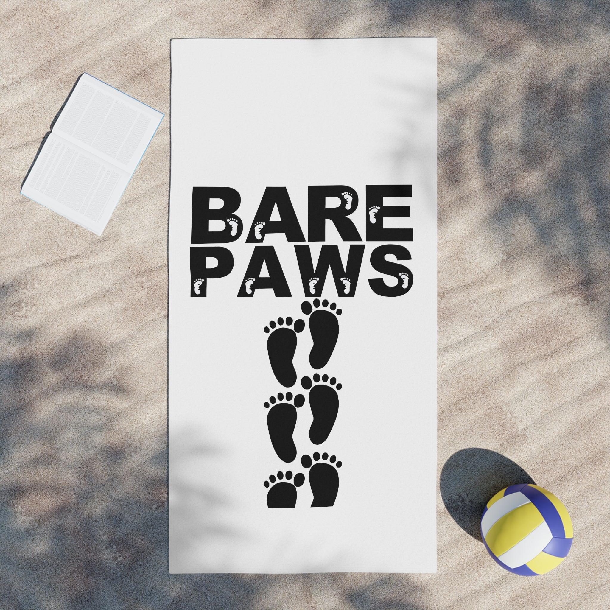 Bare Paws - Beach Towels - Witty Twisters Fashions