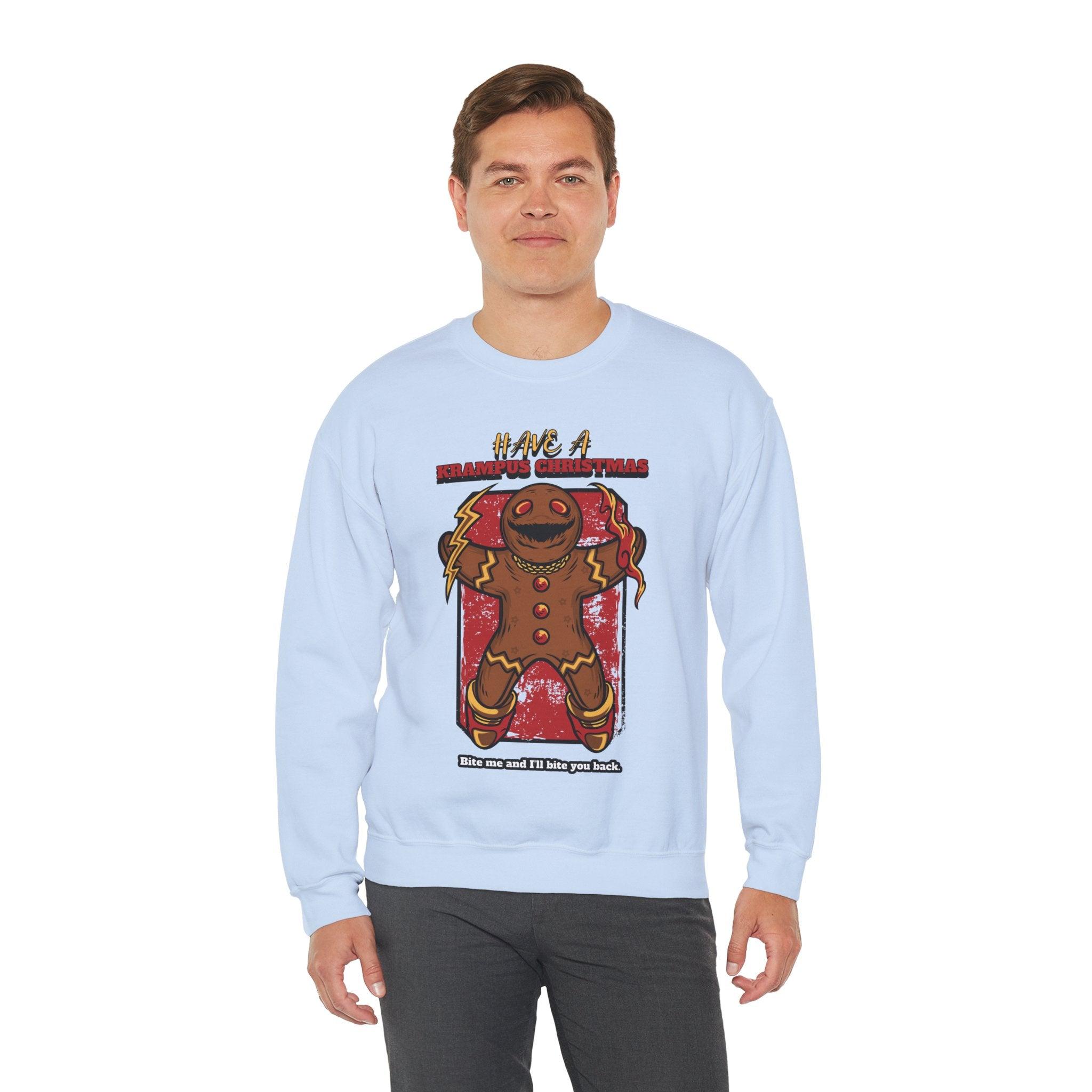 Have a Krampus Christmas Bite me and I'll bite you back. - Sweatshirt