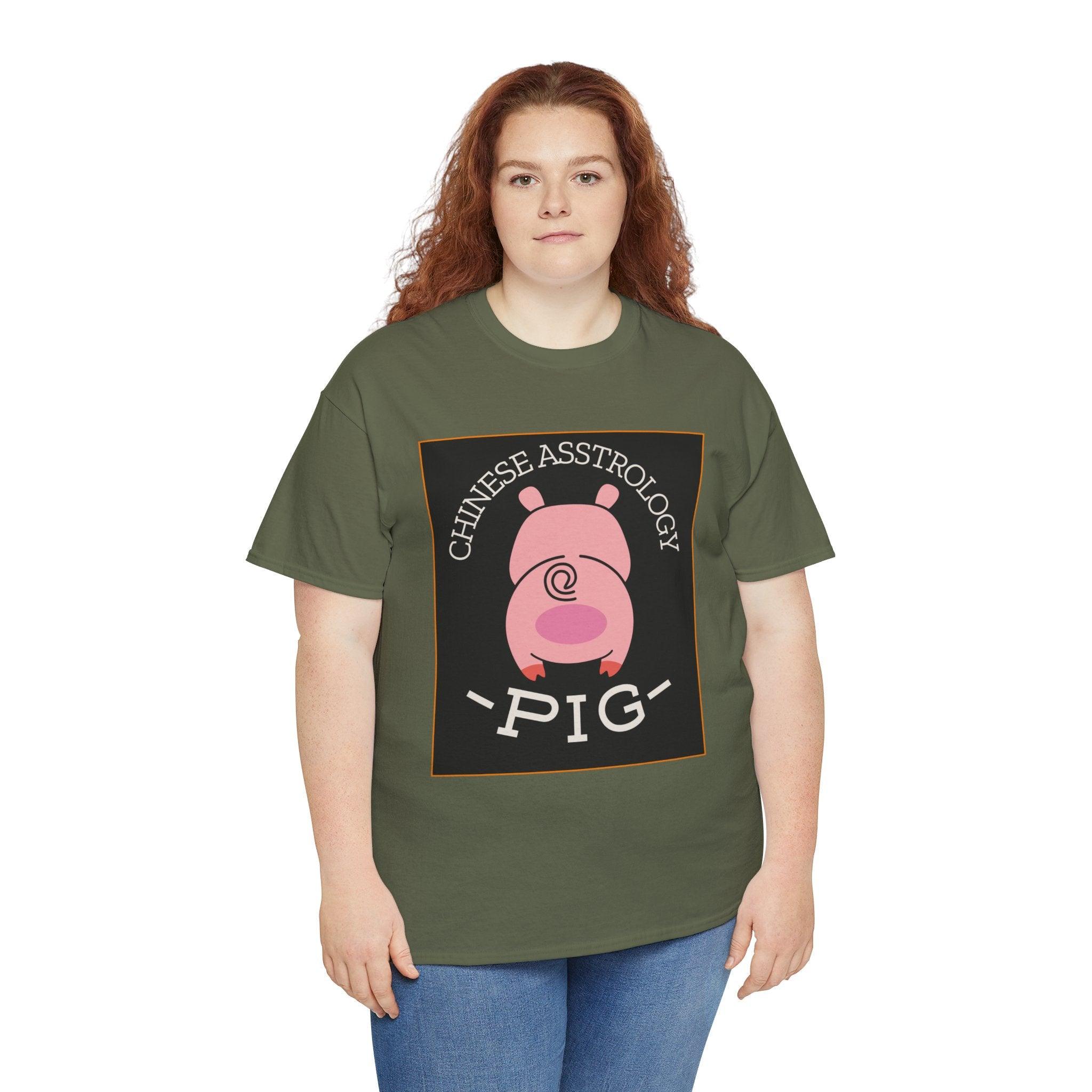 Chinese Asstrology Pig - T-Shirt - Witty Twisters Fashions