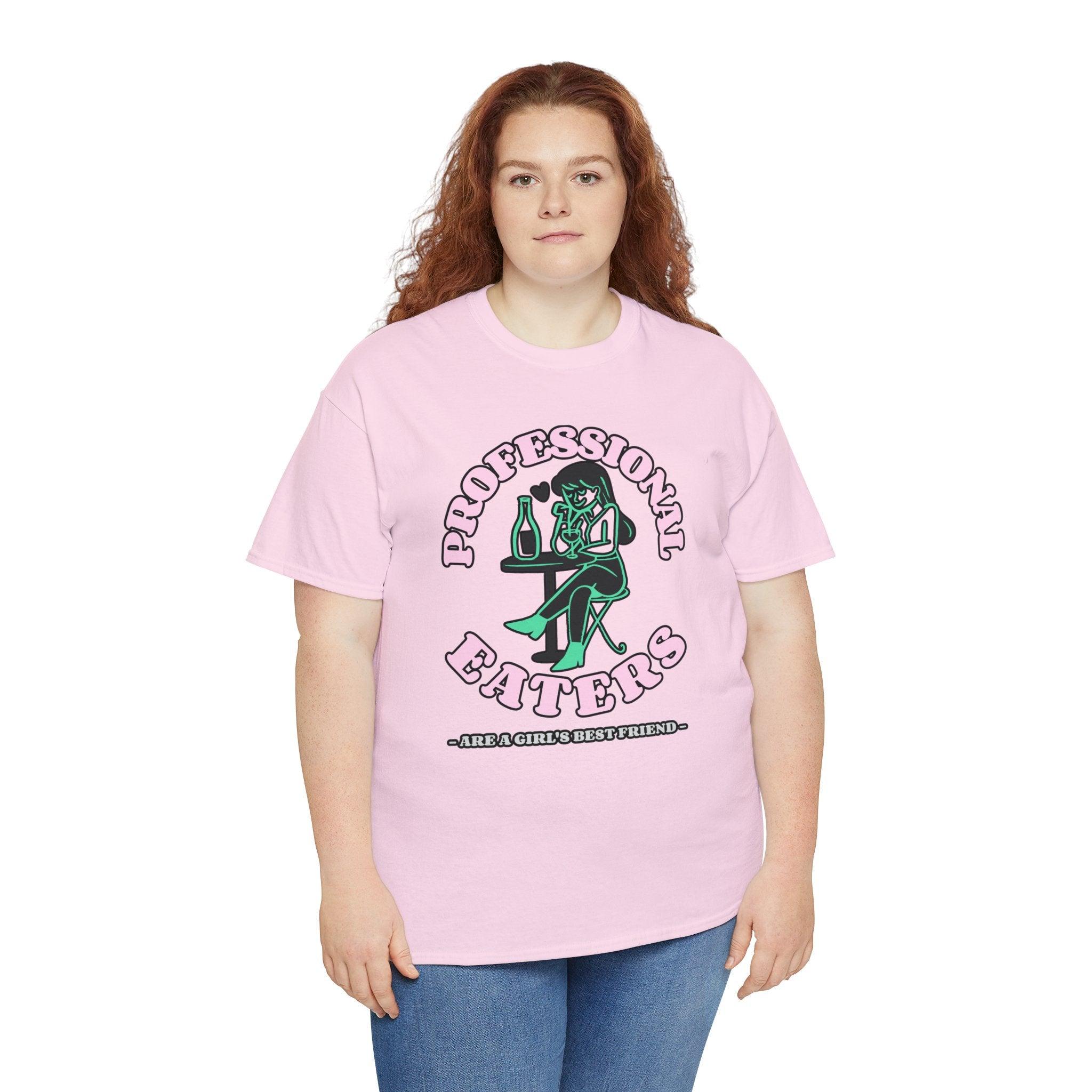 Professional eaters are a girl's best friend - T-Shirt - Witty Twisters Fashions