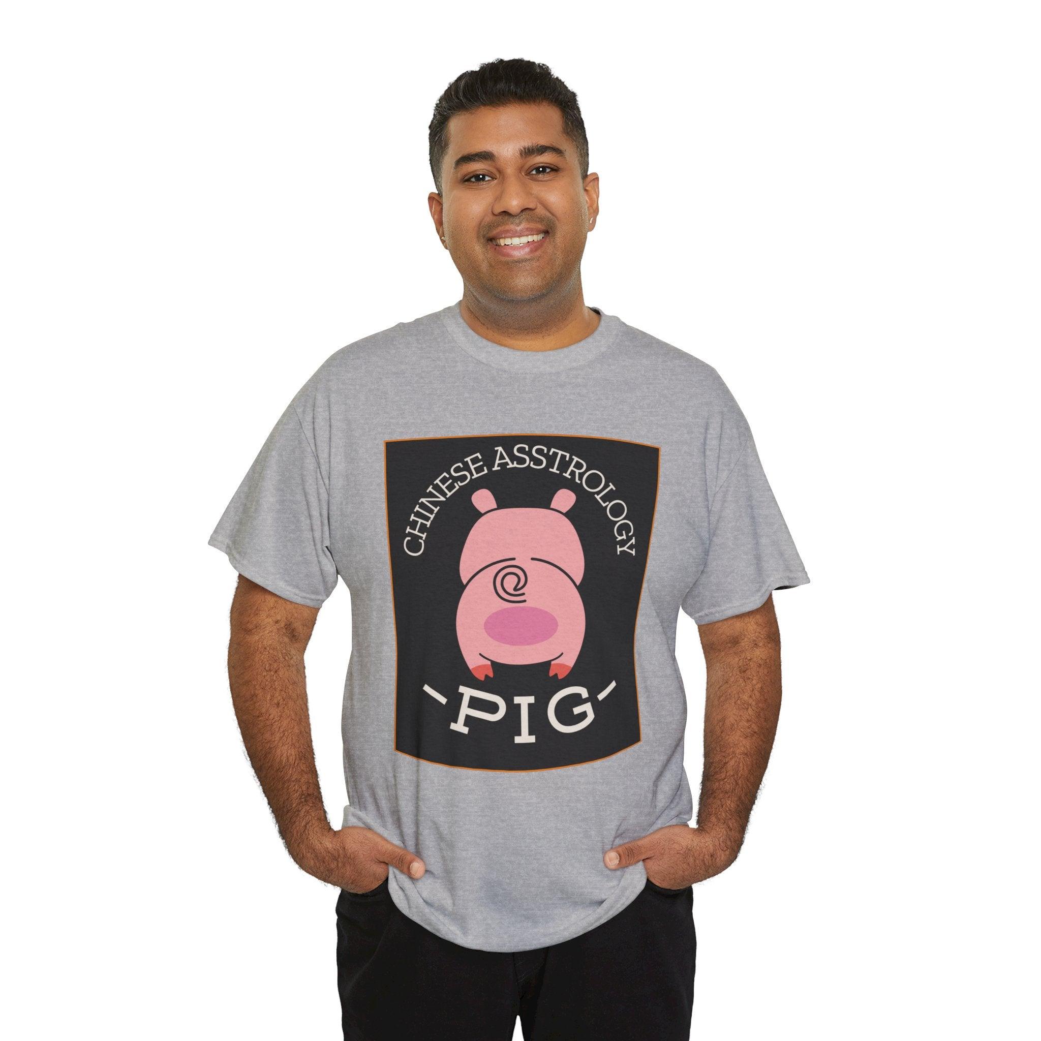 Chinese Asstrology Pig - T-Shirt - Witty Twisters Fashions