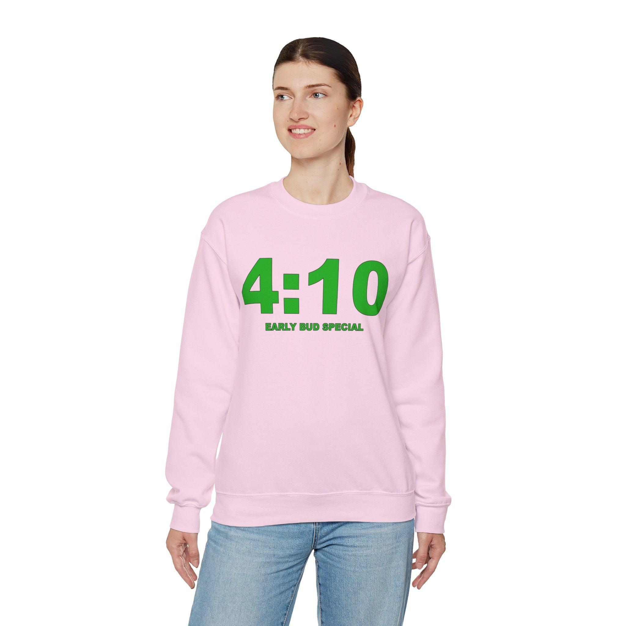 4:10 Early Bud Special (Sweatshirt) - Witty Twisters T-Shirts