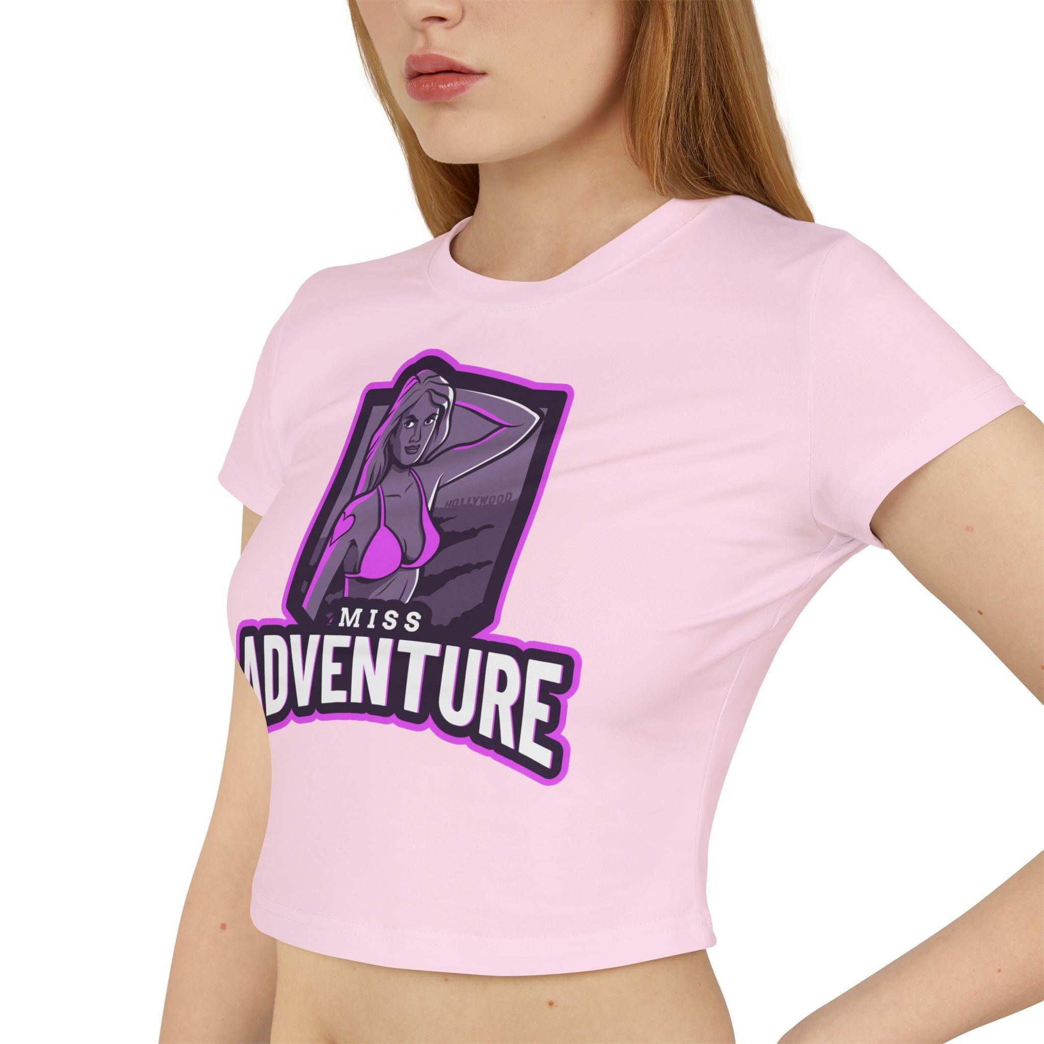 Miss Adventure - Women's Baby Tee - Witty Twisters Fashions