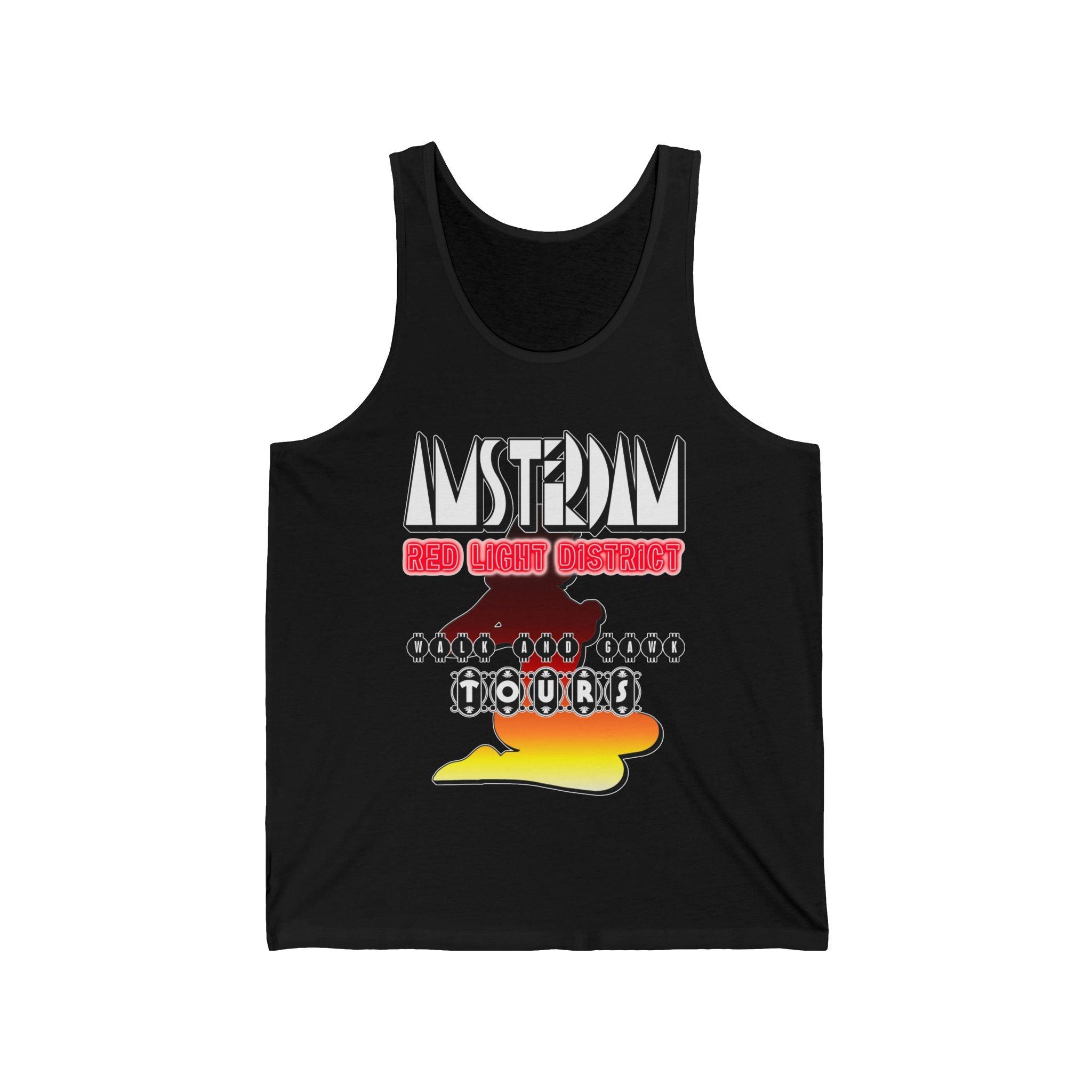 Amsterdam Red Light District Walk And Gawk Tours - Tank Top - Witty Twisters Fashions