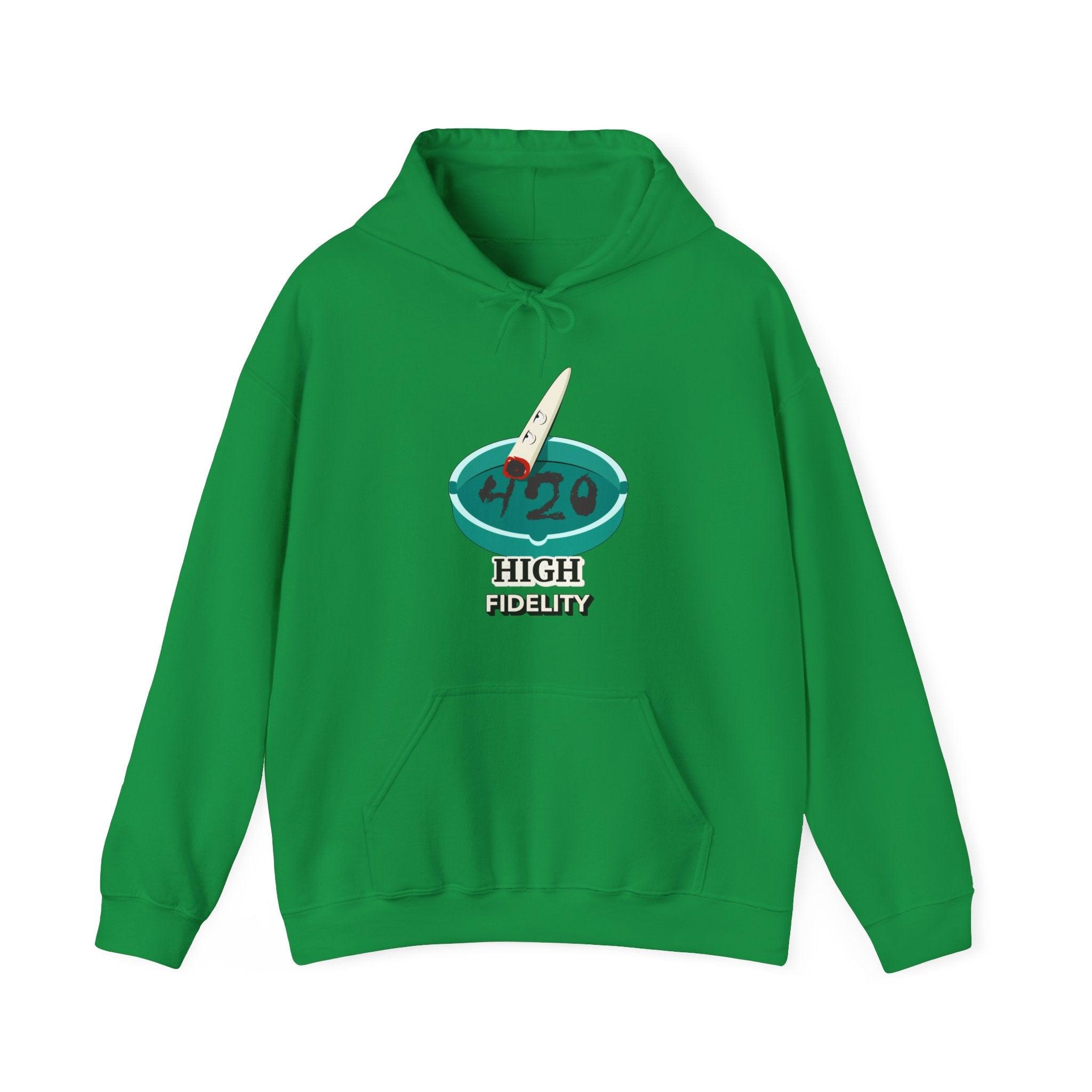 420 High Fidelity - Hoodie - Witty Twisters Fashions