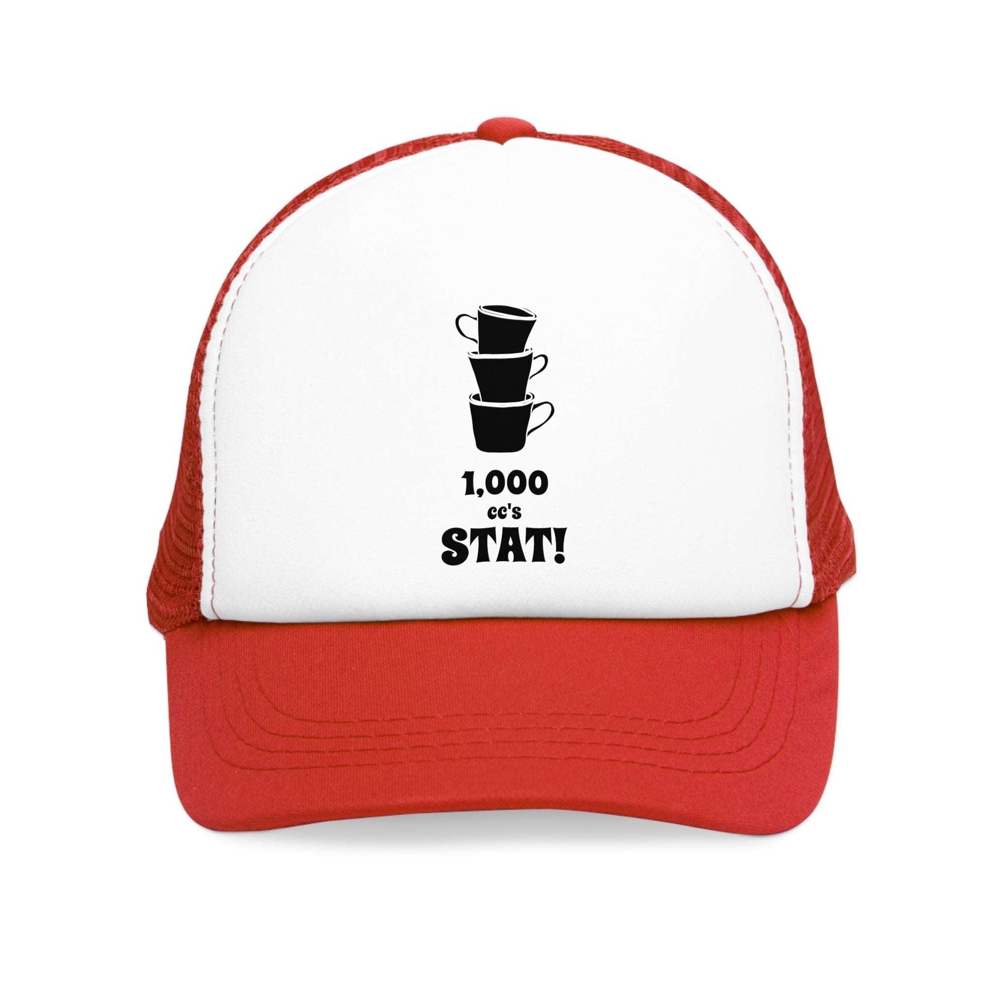 1,000 cc's Stat! - Mesh Baseball Cap - Witty Twisters Fashions