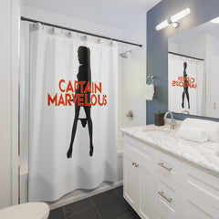 Captain Marvelous - Shower Curtains - Witty Twisters Fashions