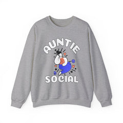 Auntie Social - Sweatshirt - Witty Twisters Fashions