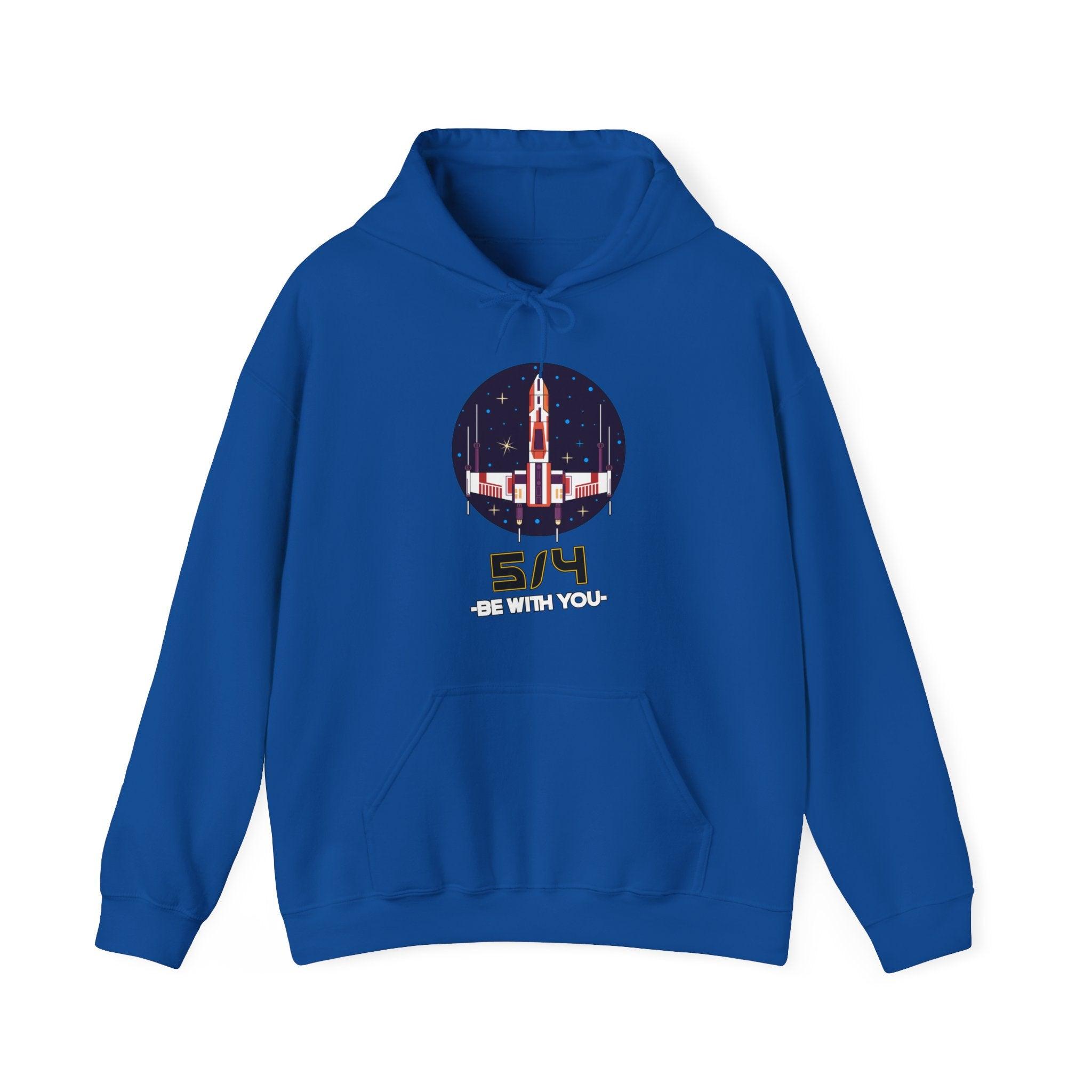 5/4 be with you - Star Wars Day - Hoodie - Witty Twisters Fashions