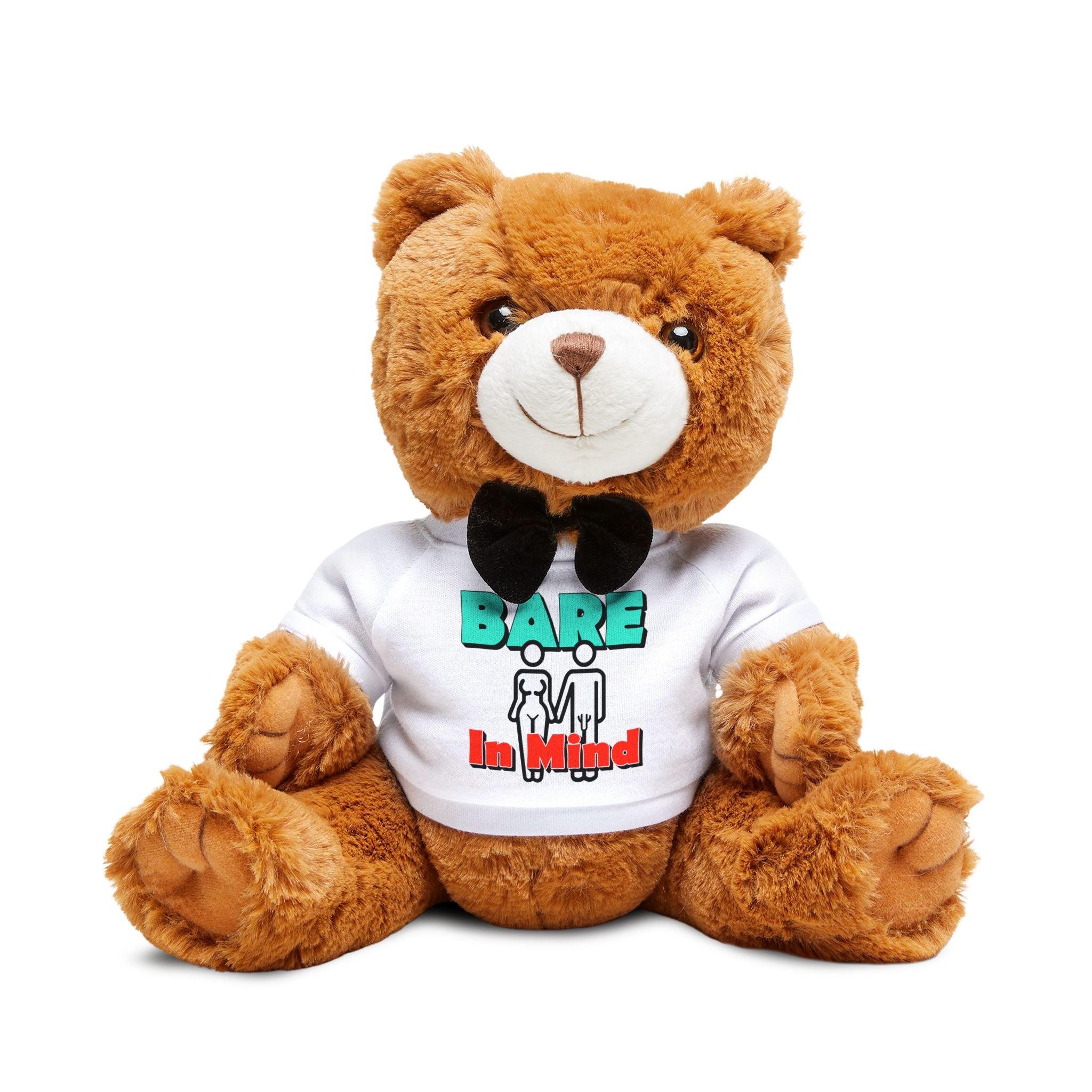 Bare In Mind - Teddy Bear with T-Shirt - Witty Twisters Fashions